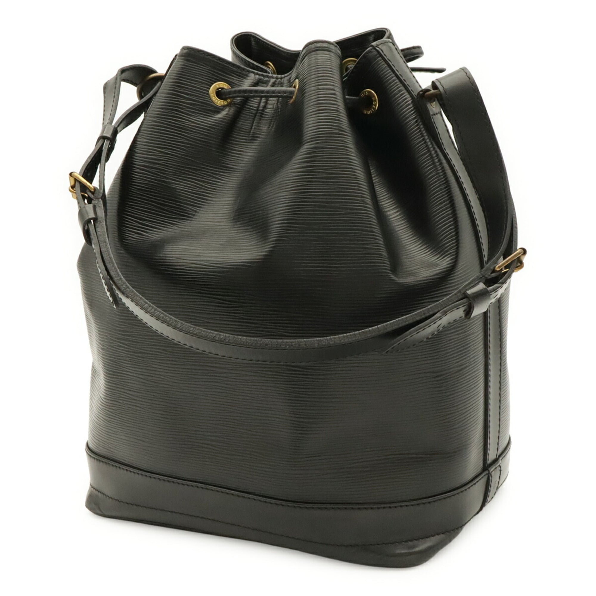 Louis Vuitton Noir Epi Leather Shoulder Bag (Pre-Owned)