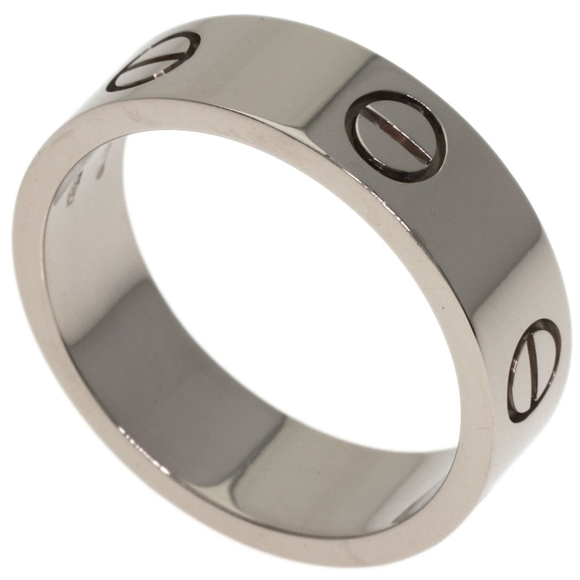 Cartier White Gold White Gold (18K) Band Ring (Pre-Owned)