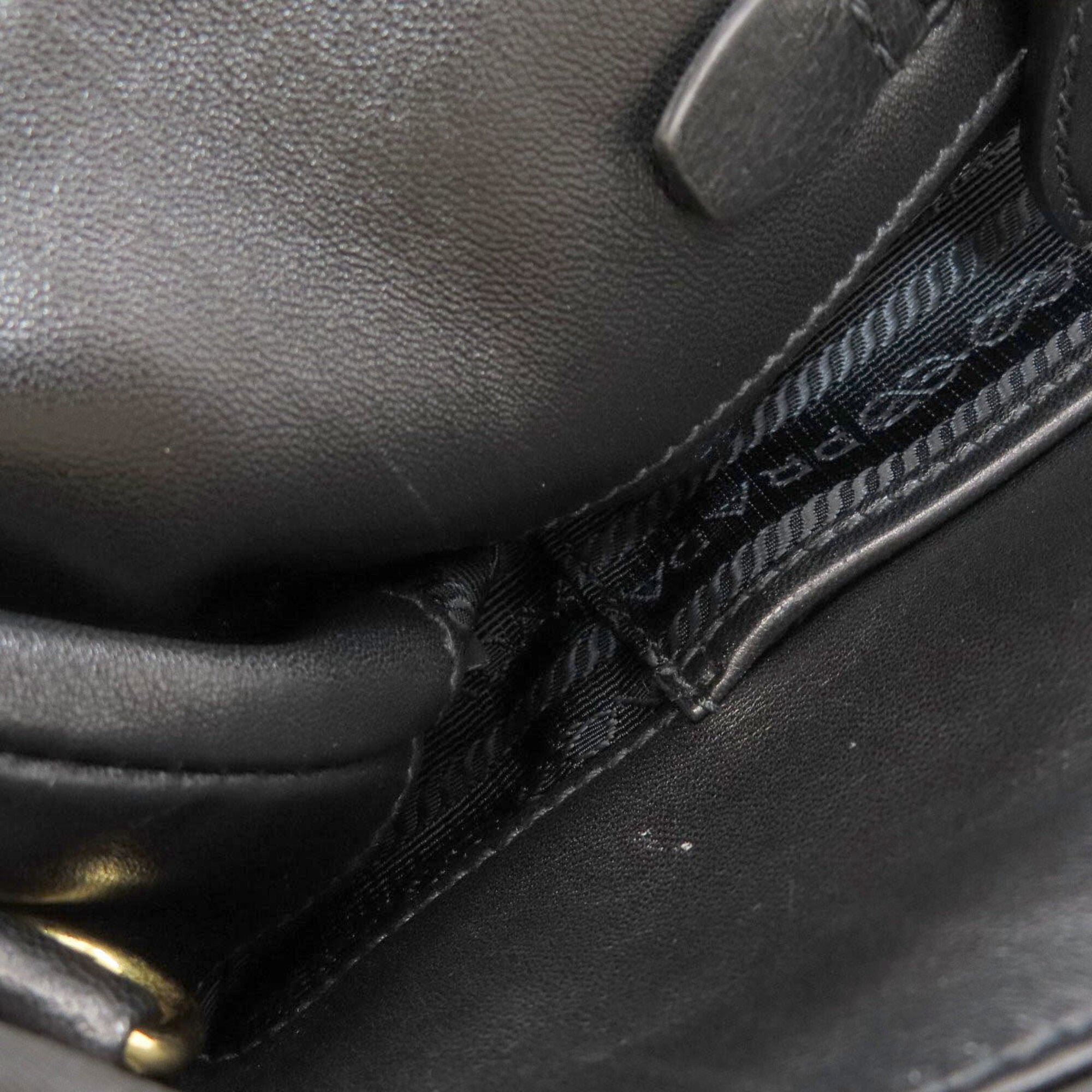 Prada Black Nylon Handbag (Pre-Owned)