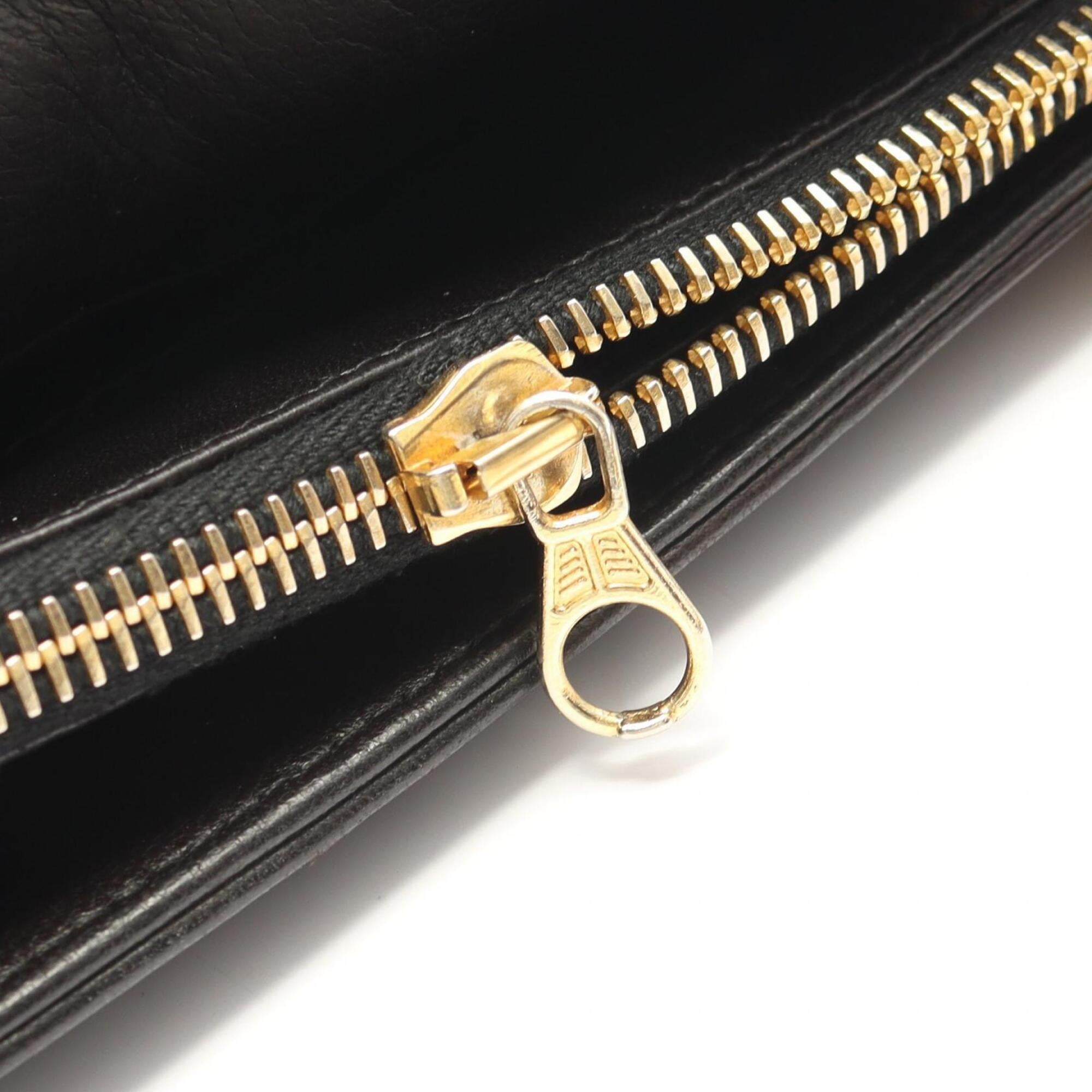 Chanel Black Leather Handbag Tote Bag (Pre-Owned)