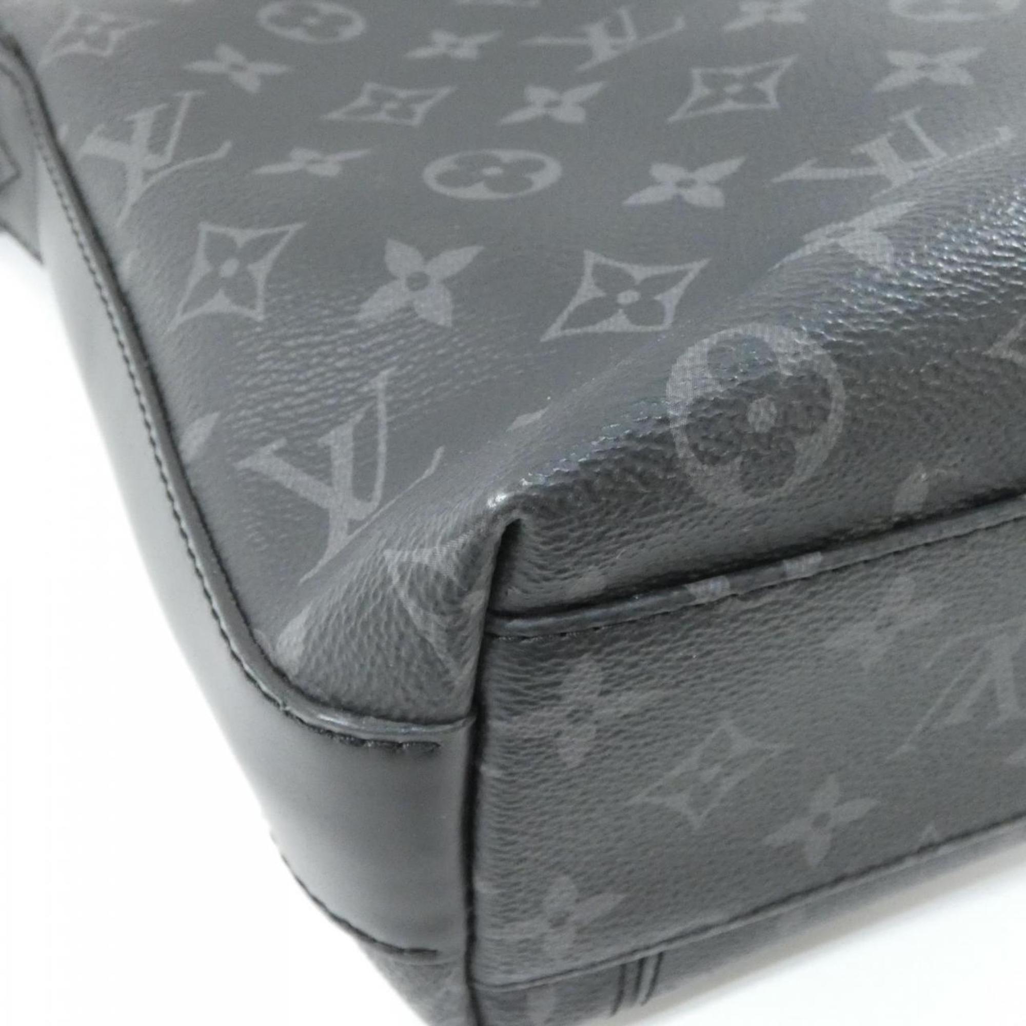 Louis Vuitton Black Coated Canvas Shoulder Bag (Pre-Owned)
