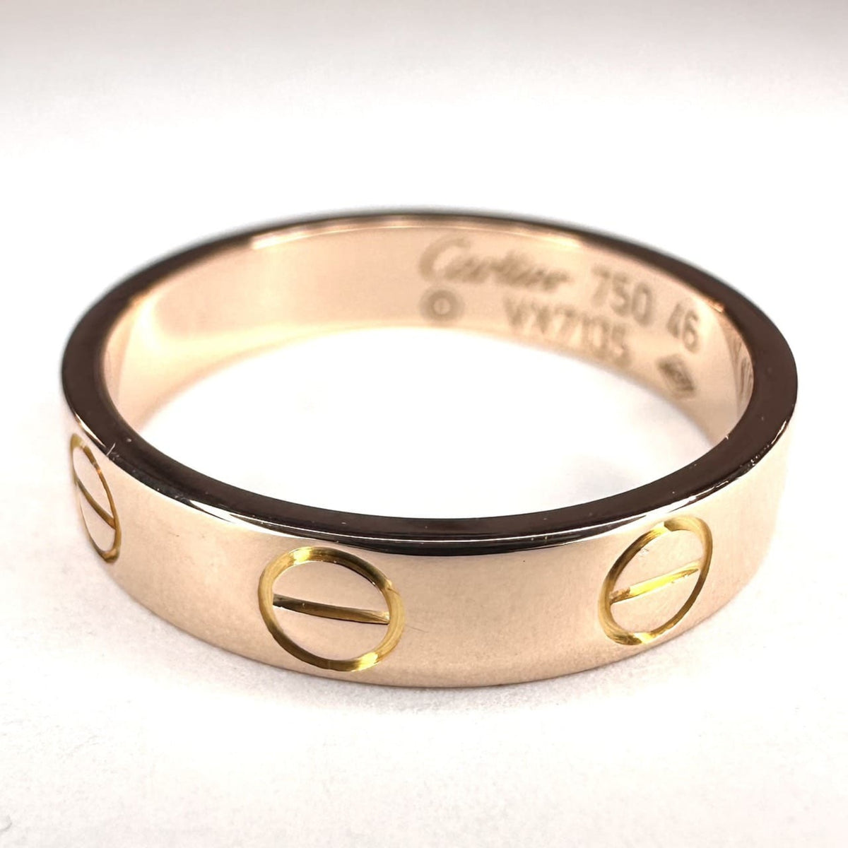 Cartier Pink Gold Pink Gold (18K) Band Ring (Pre-Owned)
