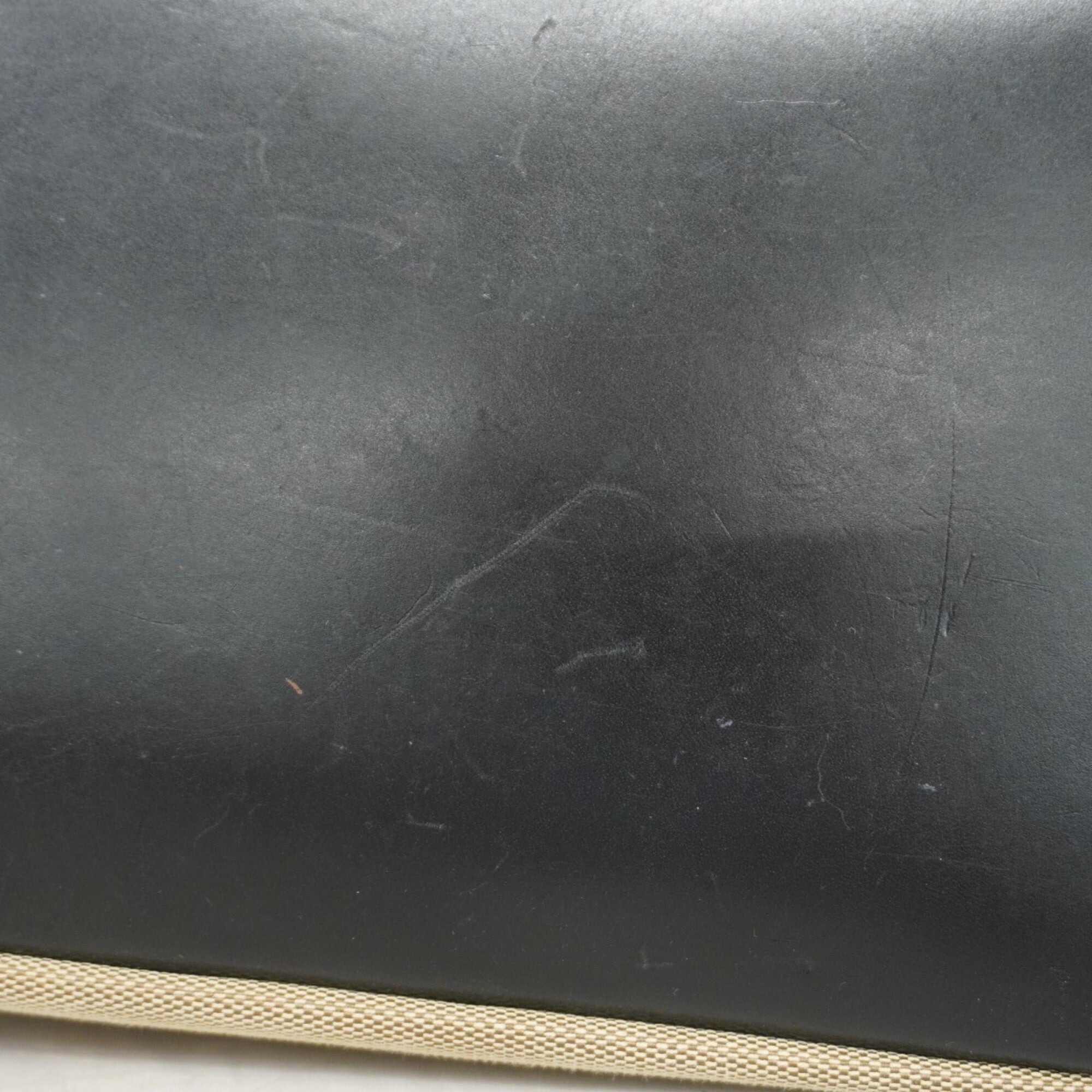 Gucci Black Canvas Handbag (Pre-Owned)