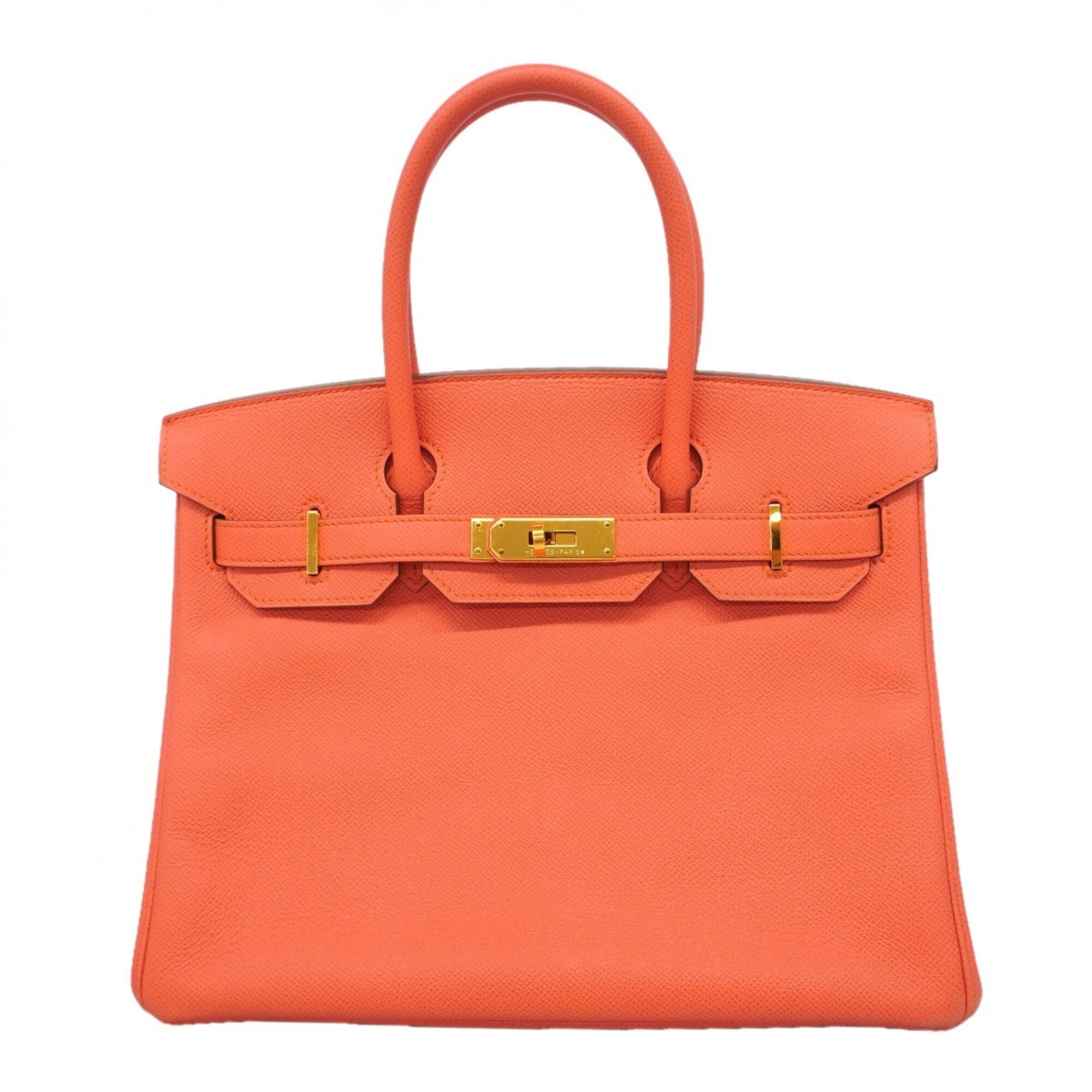Hermes Rose Jaipur Leather Handbag (Pre-Owned)