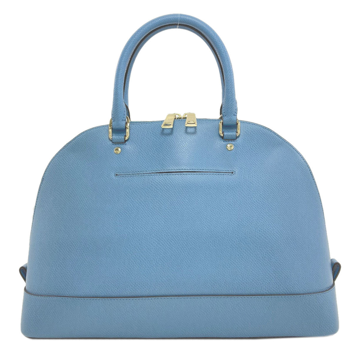 Coach Blue Leather Handbag (Pre-Owned)