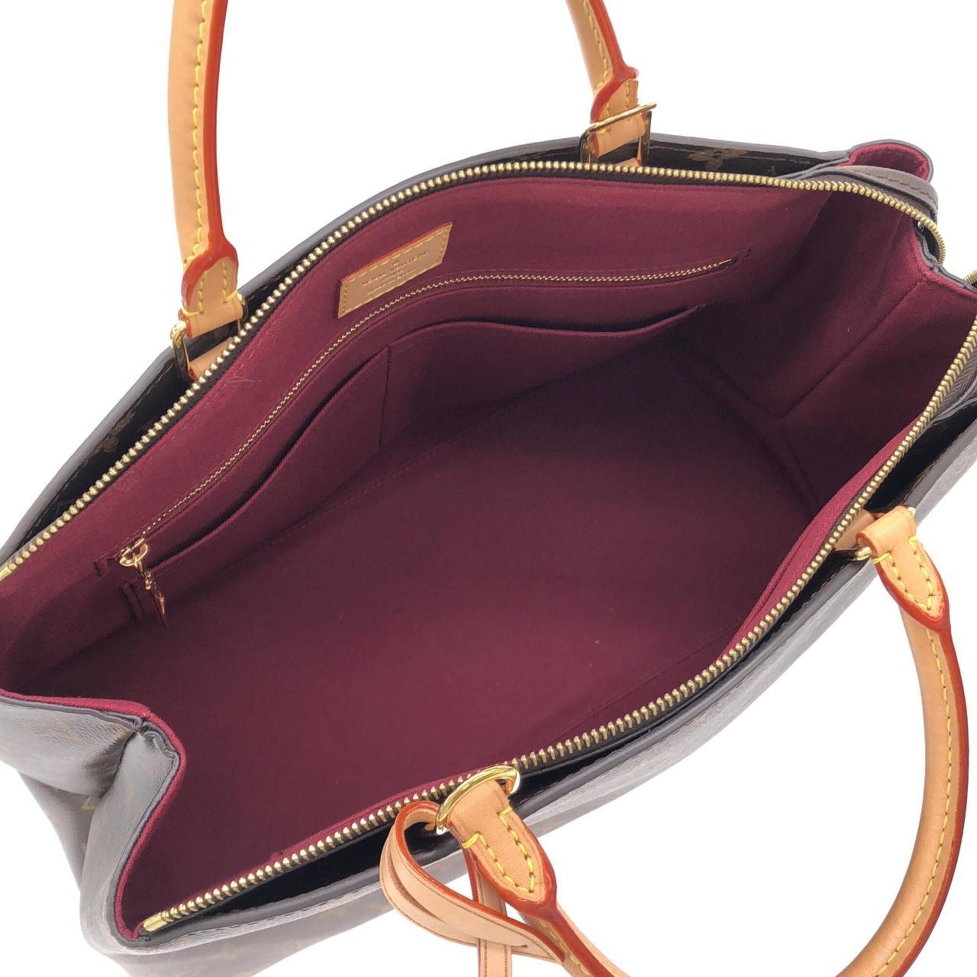 Louis Vuitton Marron Coated Canvas Handbag (Pre-Owned)