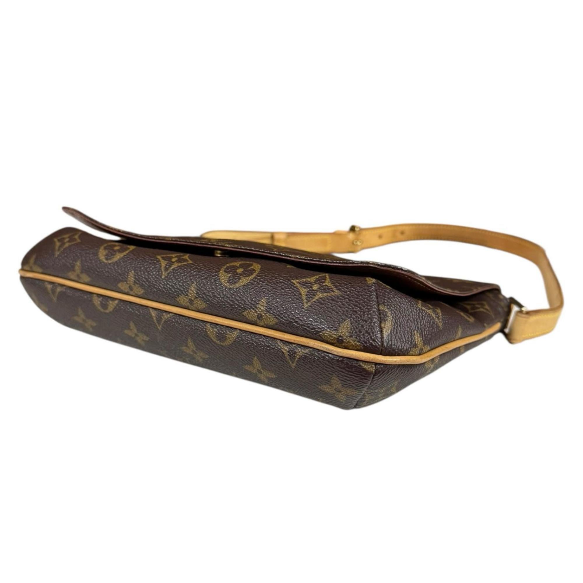 Louis Vuitton Brown Monogram Shoulder Bag (Pre-Owned)