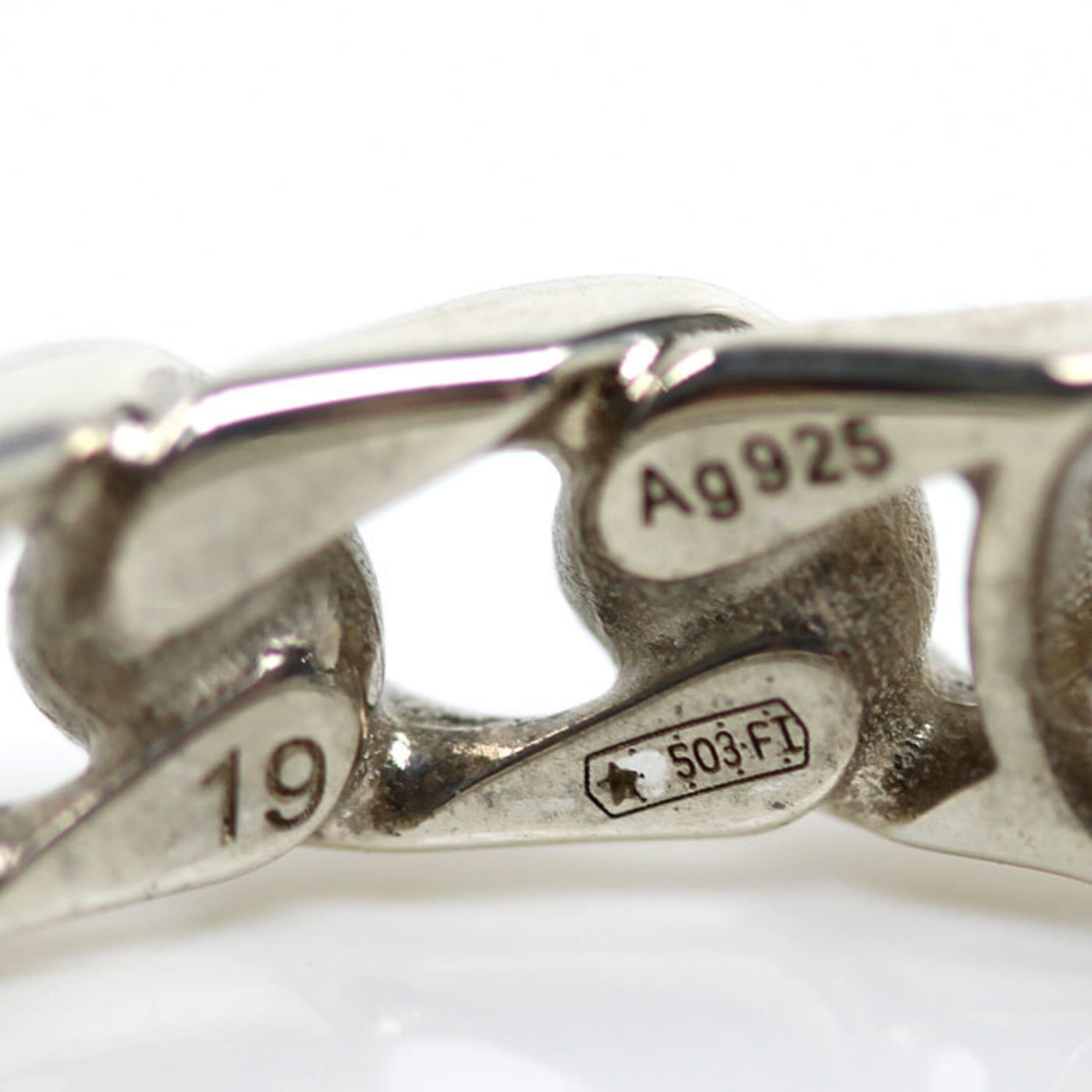 Gucci Silver 925 Band Ring (Pre-Owned)