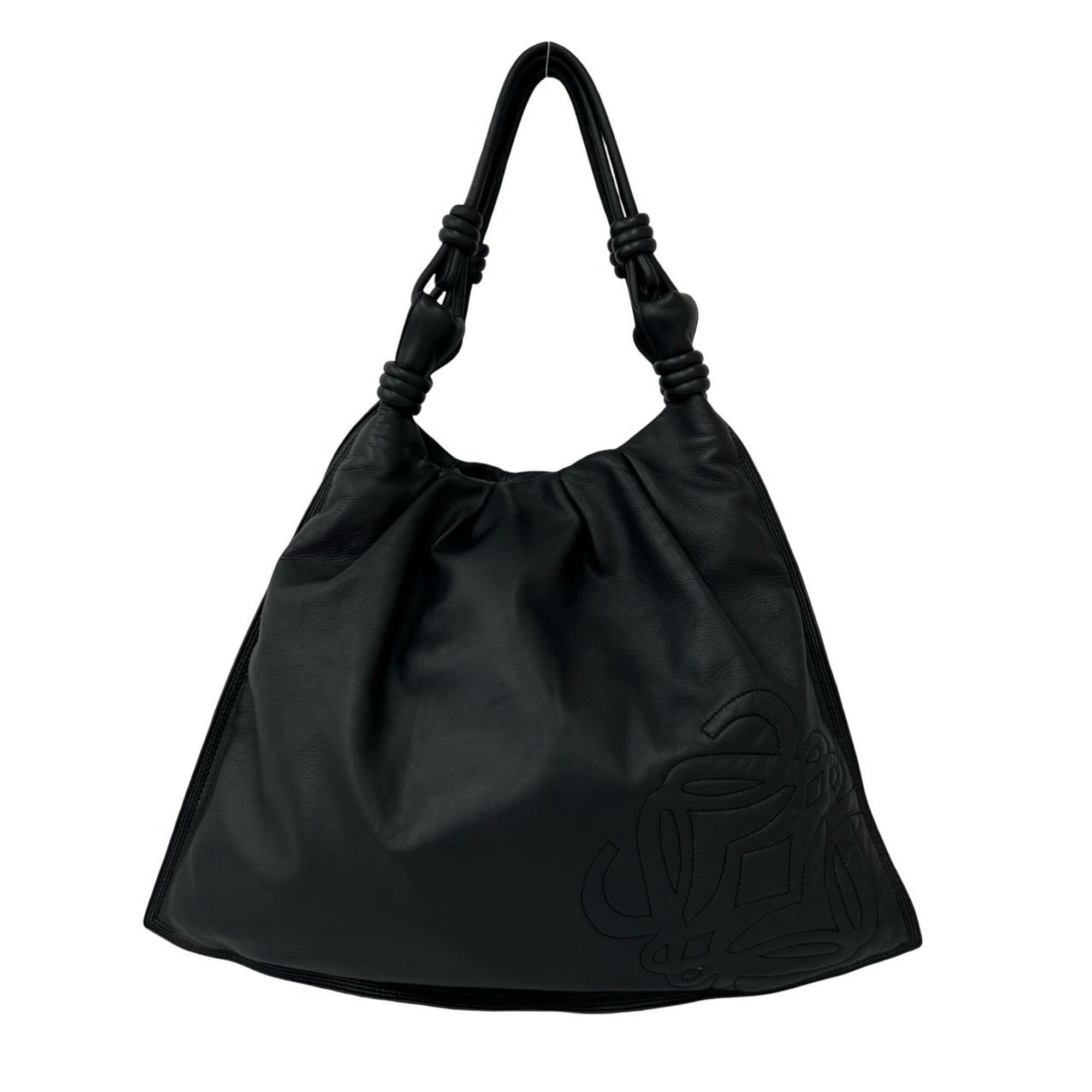 Loewe Black Leather Tote Bag (Pre-Owned)