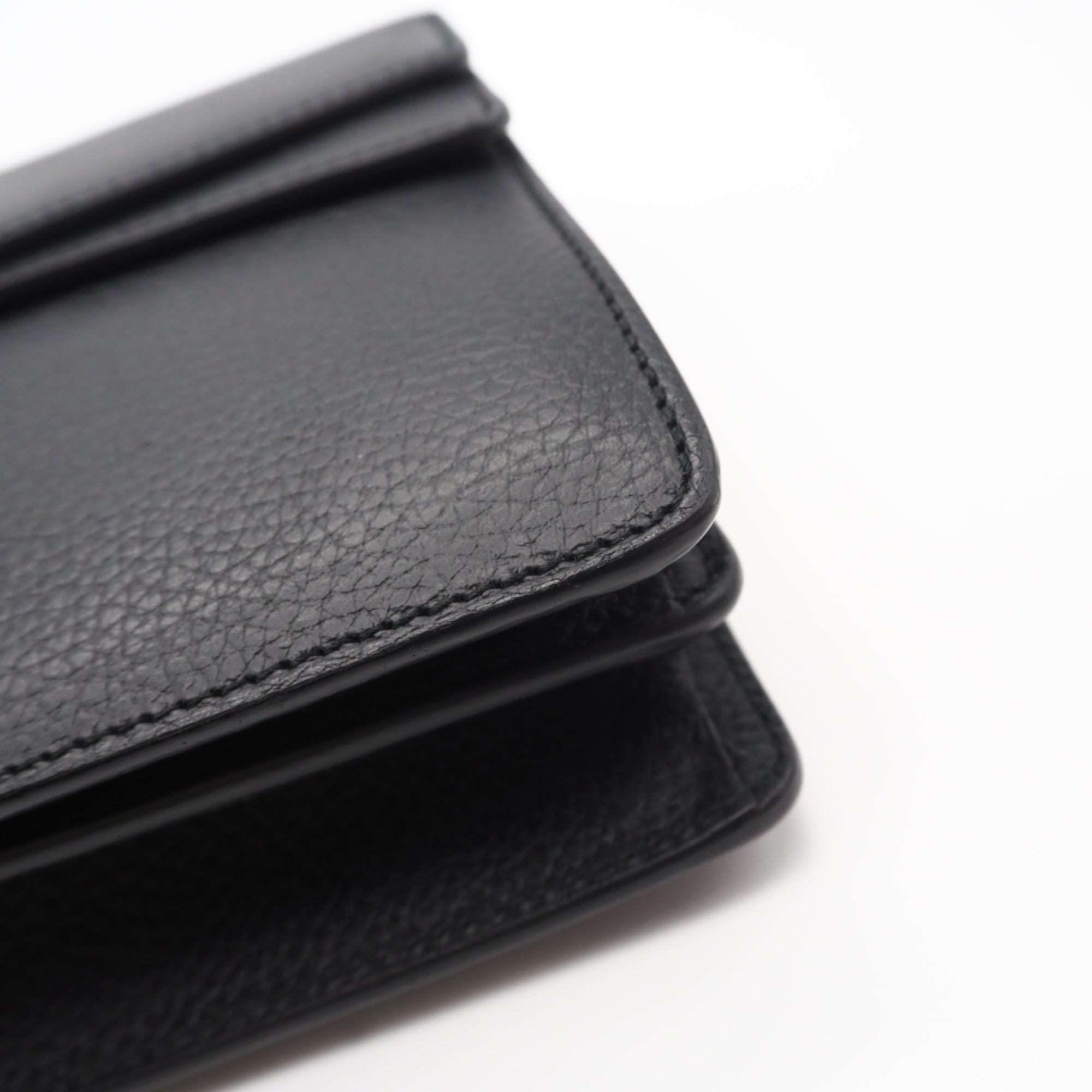 Gucci Black Leather Shoulder Bag (Pre-Owned)