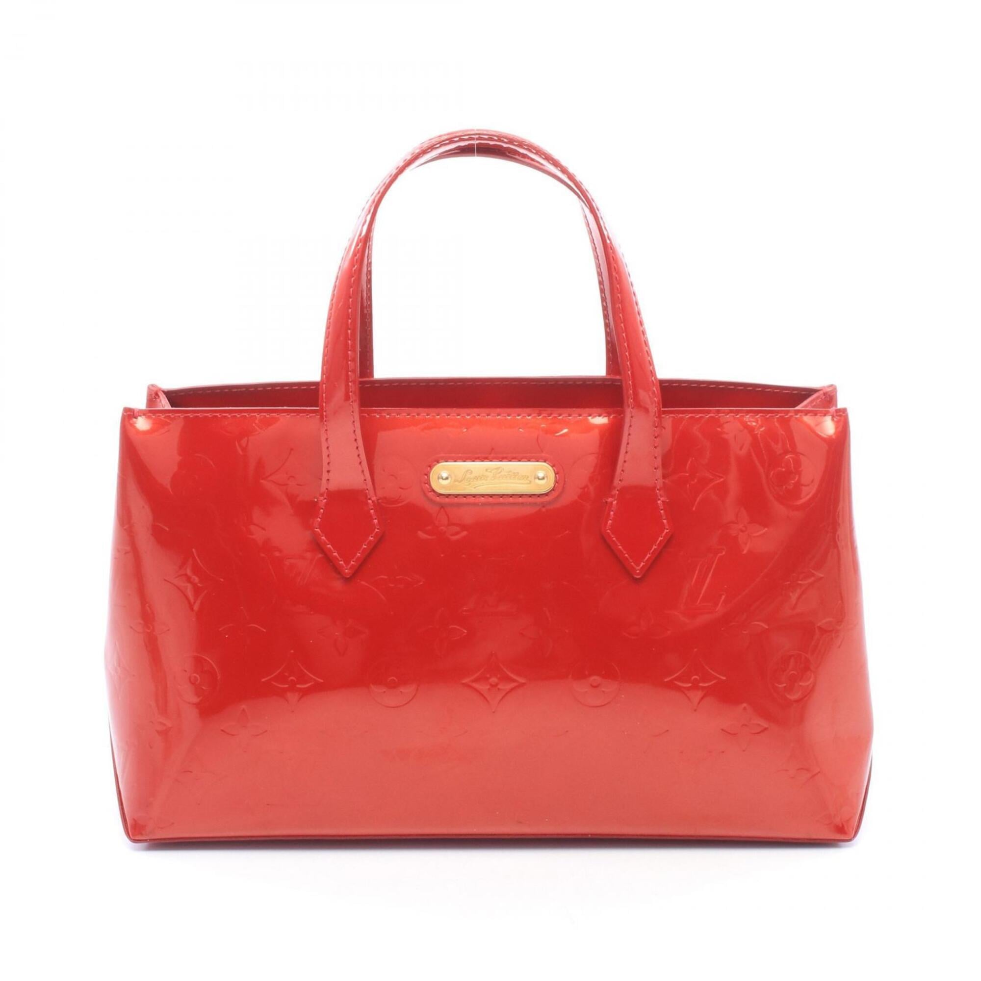 Louis Vuitton Pomme D'amour Red Color Vernis Handbag (Pre-Owned)