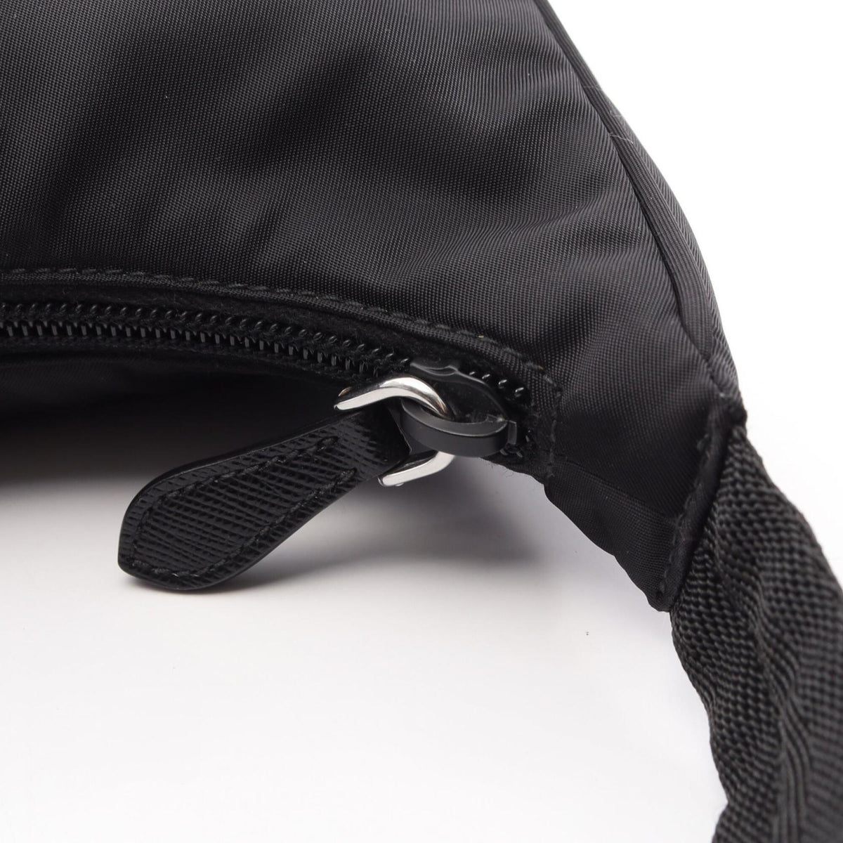 Prada Black Nylon Handbag (Pre-Owned)