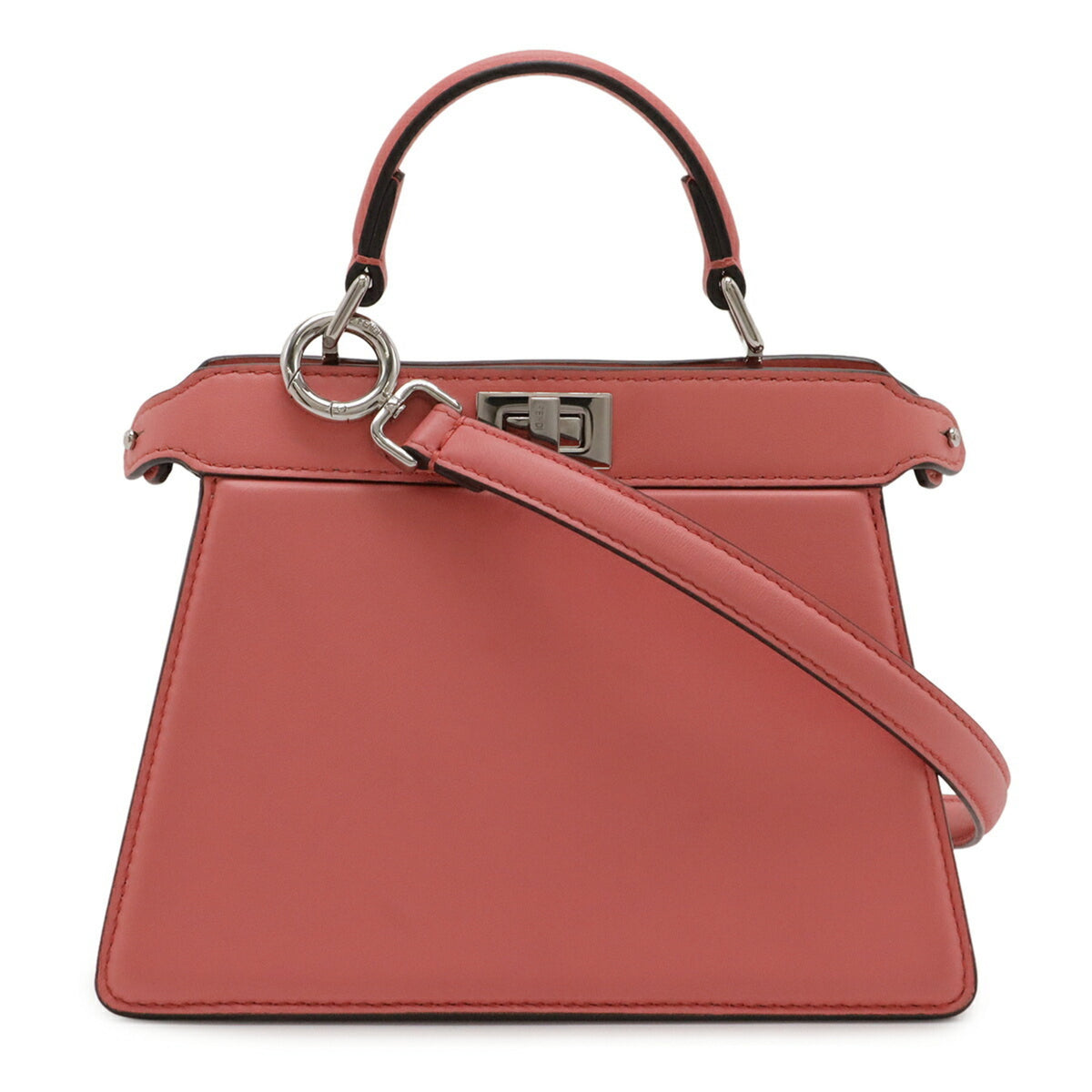 Fendi Pink Handbag Shoulder Bag (Pre-Owned)