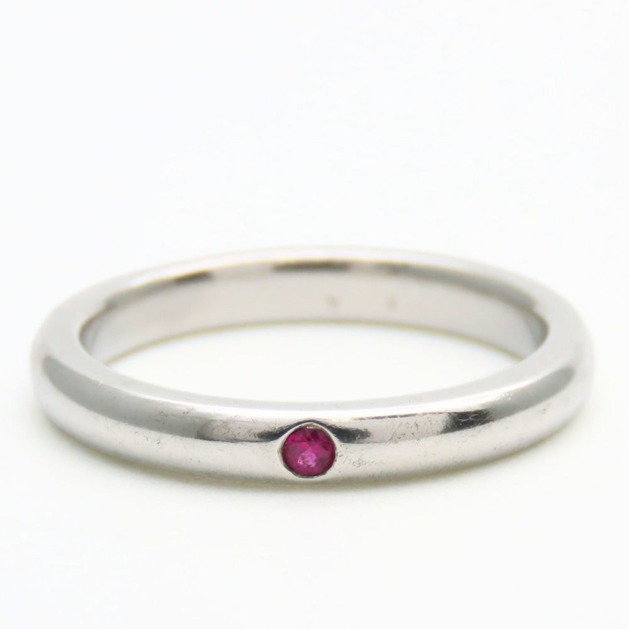 Tiffany Silver Silver 925 Band Ring (Pre-Owned)