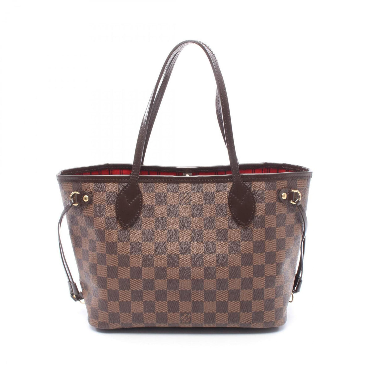 Louis Vuitton Brown Damier Canvas Coated Canvas Damier Canvas Leather Handbag Tote Bag (Pre-Owned)