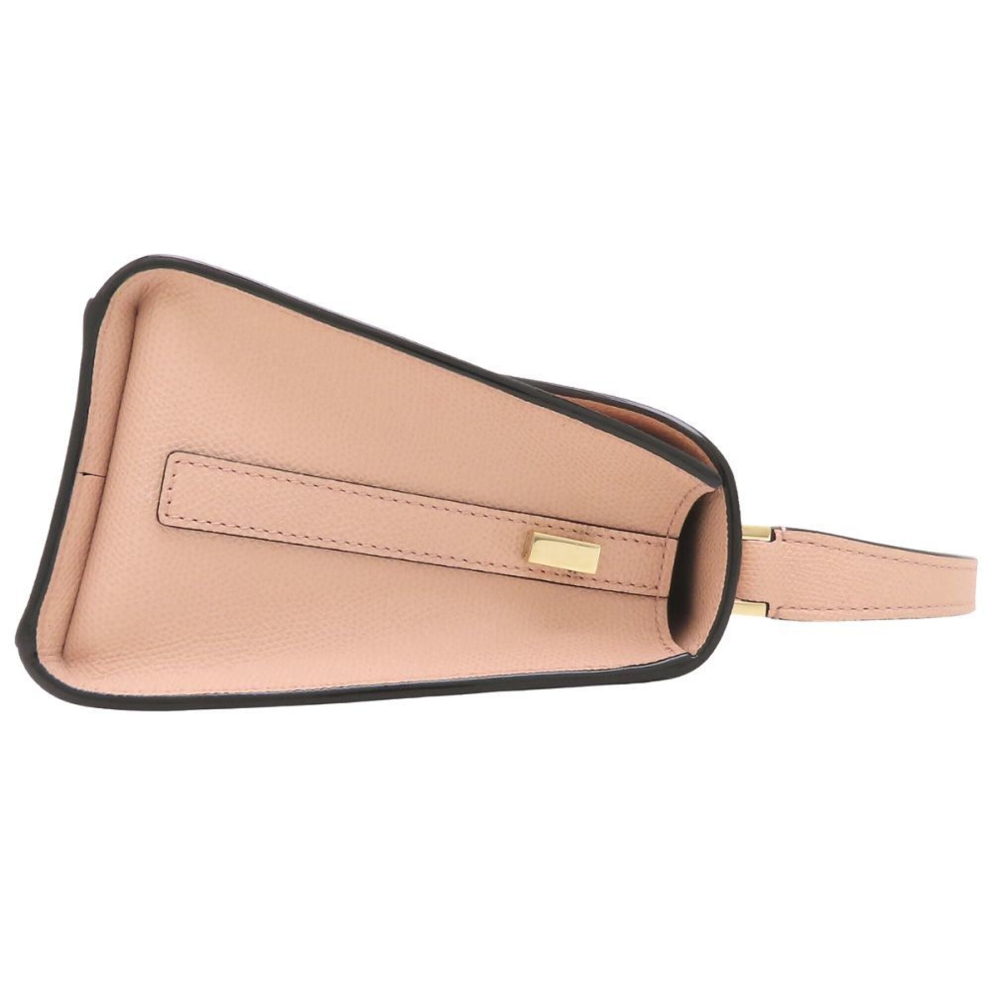 Valextra Pink Leather Handbag (Pre-Owned)