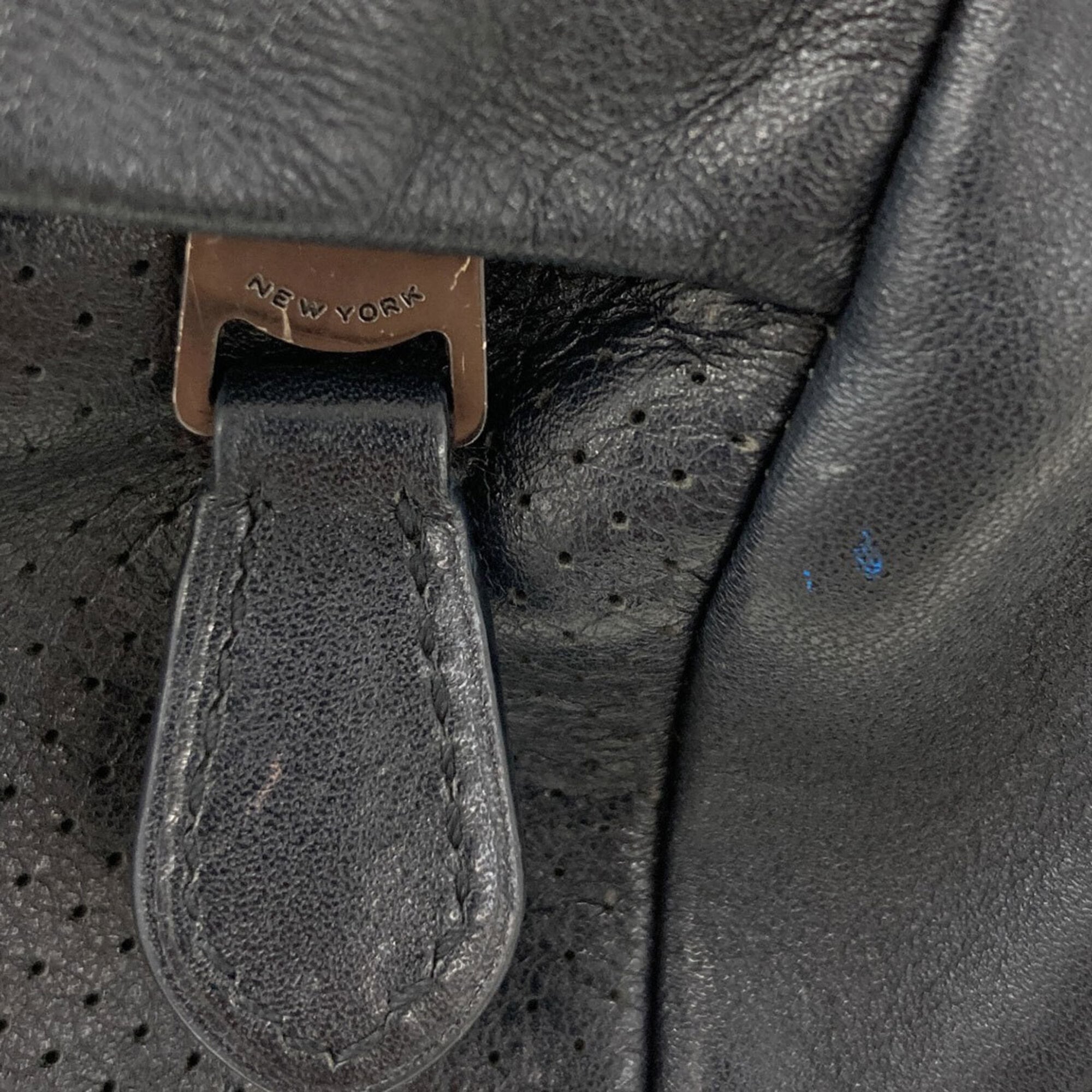 Coach Black Brown Signature Line Sling Bag (Pre-Owned)