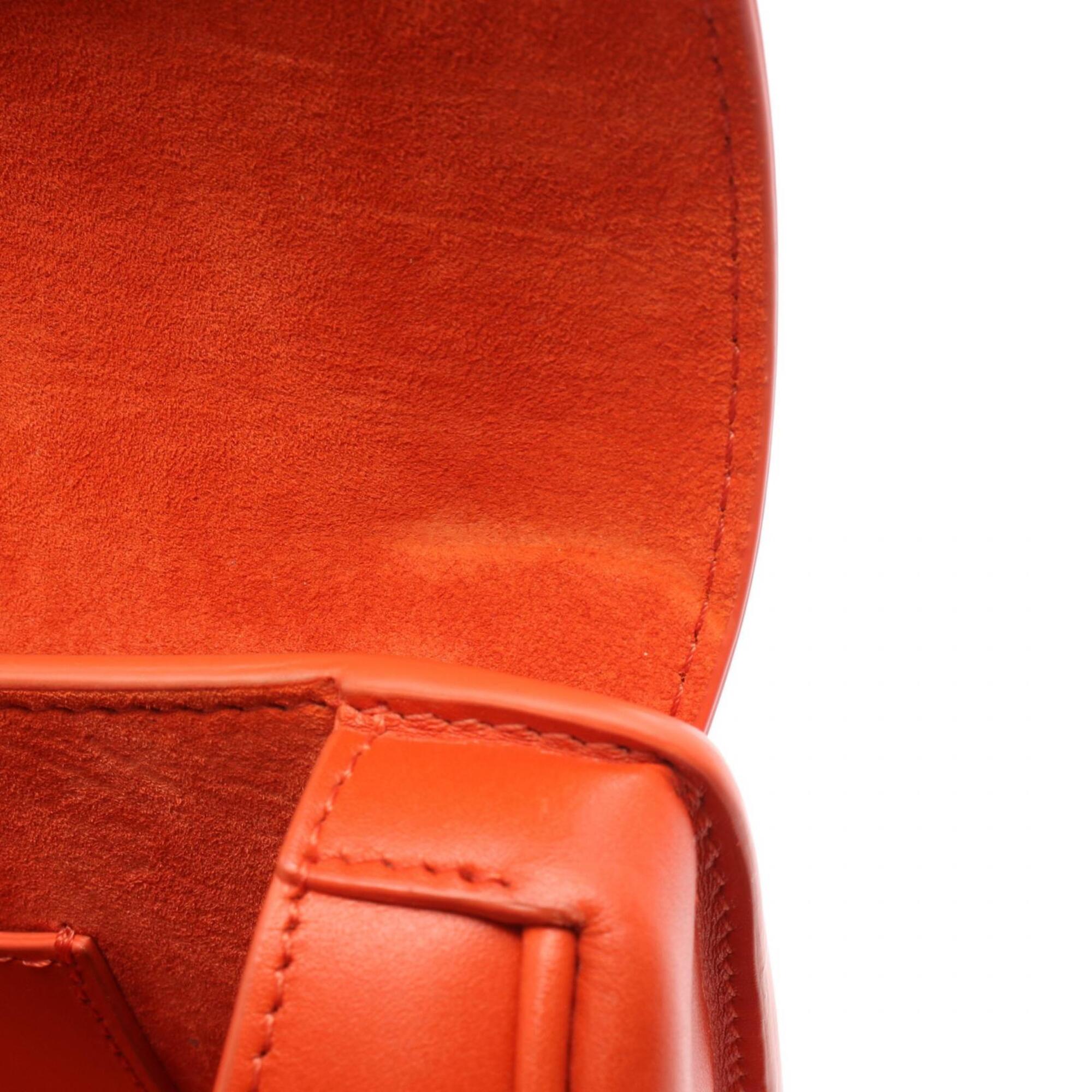 Christian Dior Orange Leather Shoulder Bag (Pre-Owned)