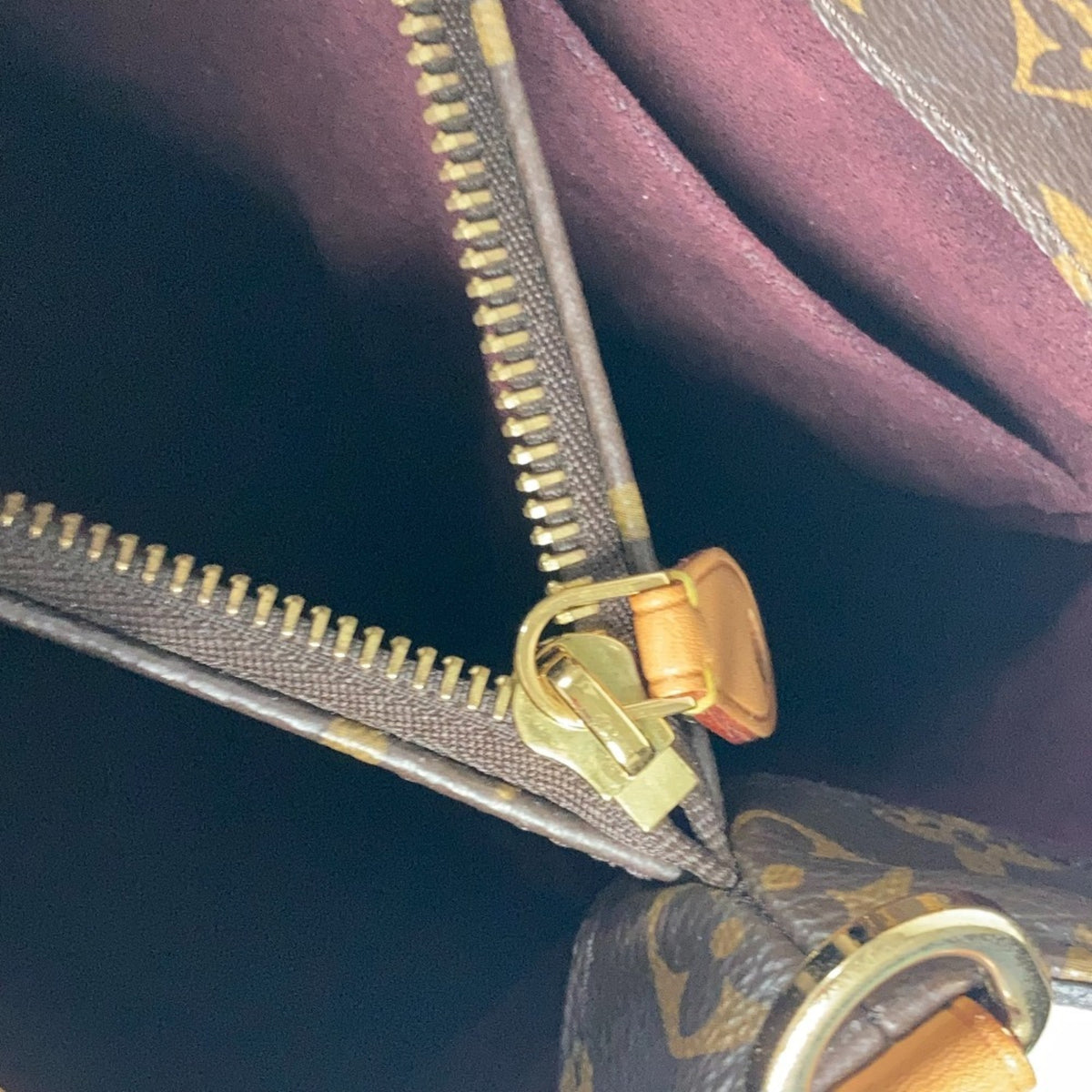 Louis Vuitton Brown Monogram Monogram Handbag Shoulder Bag Tote Bag (Pre-Owned)