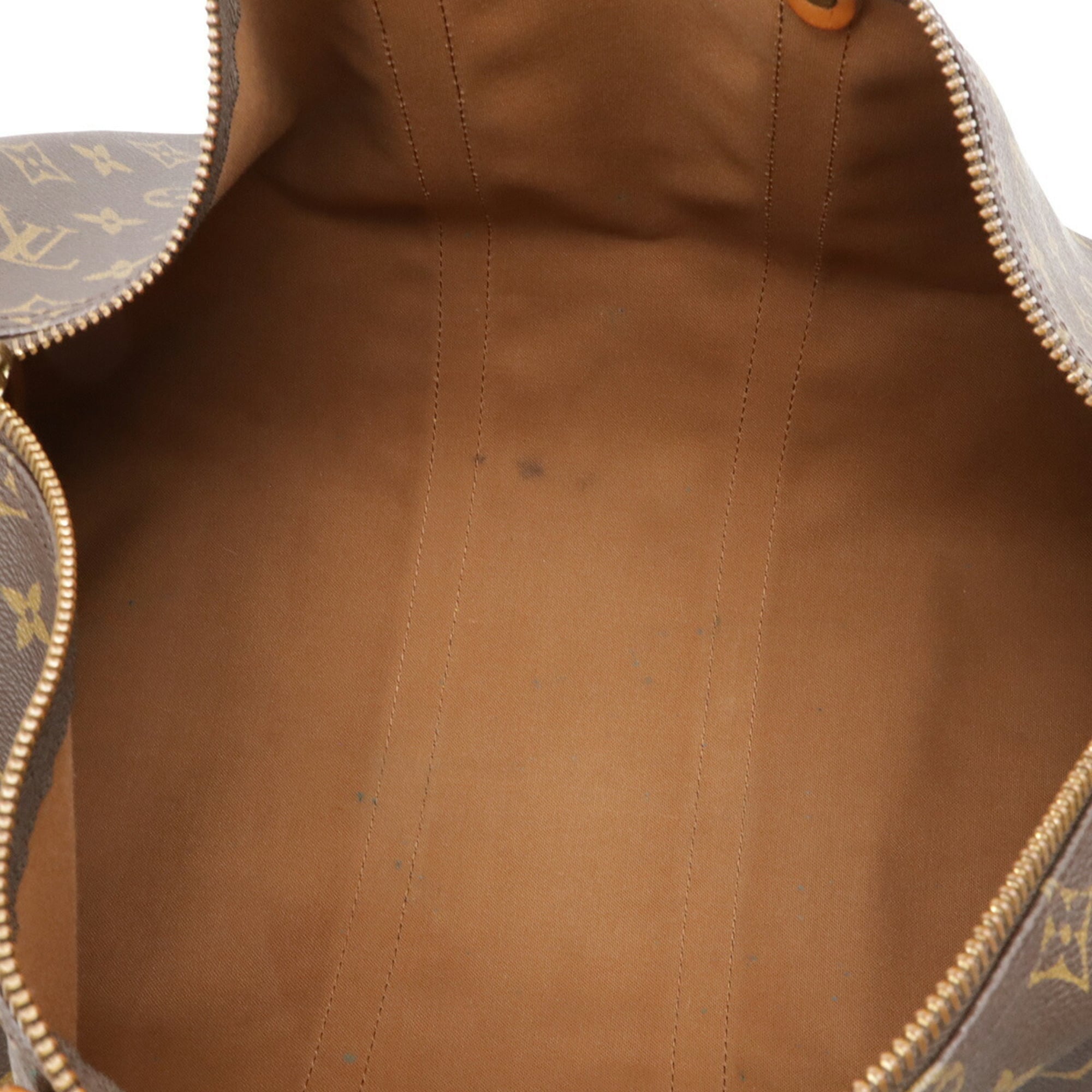 Louis Vuitton Brown Pvc Boston Bag Handbag (Pre-Owned)