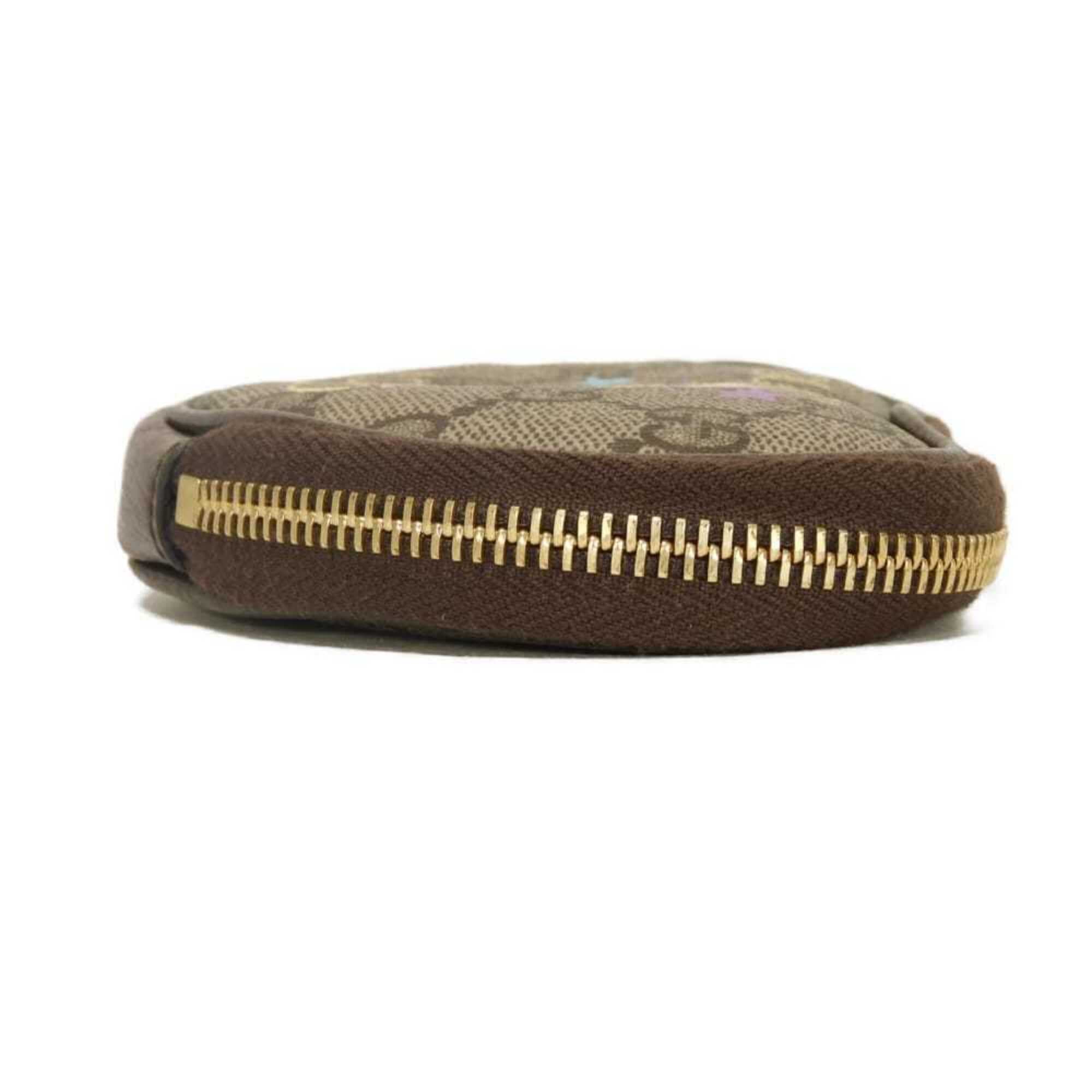 Gucci Beige Gg Supreme Coin Purse/Coin Case (Pre-Owned)