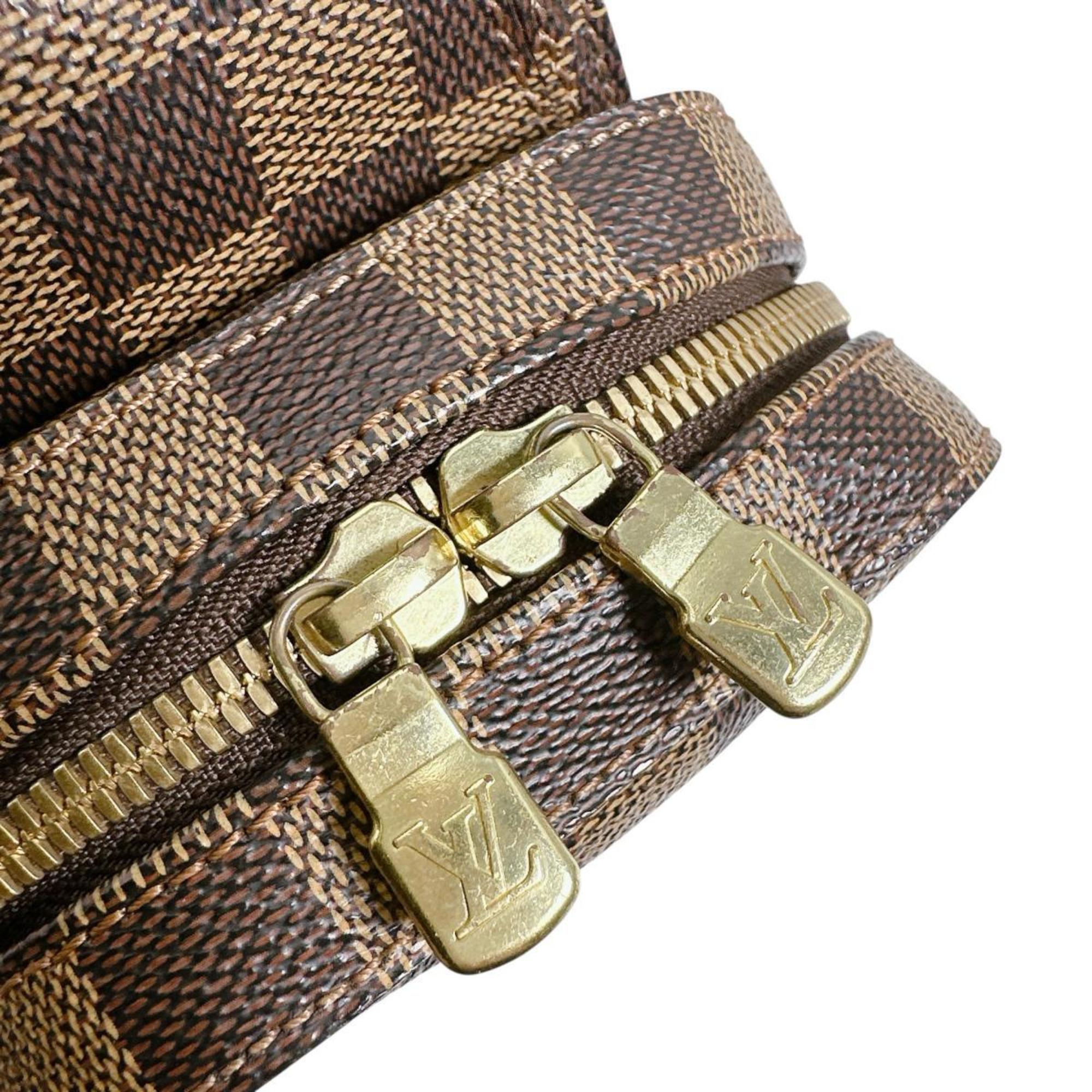 Louis Vuitton Damier Ebene Damier Canvas Fanny Pack Sling Bag (Pre-Owned)