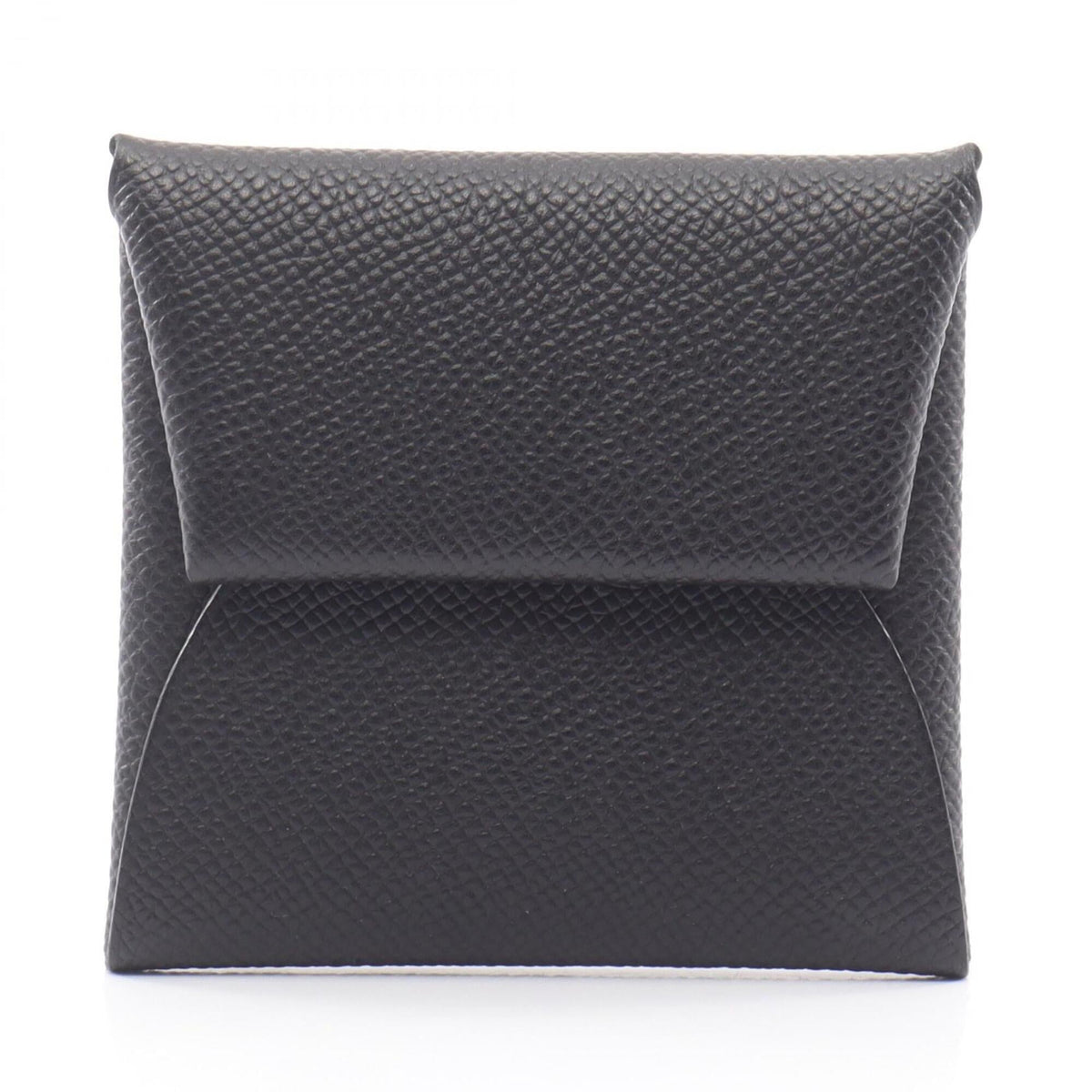 Hermes Black Epsom Leather Coin Purse/Coin Case (Pre-Owned)