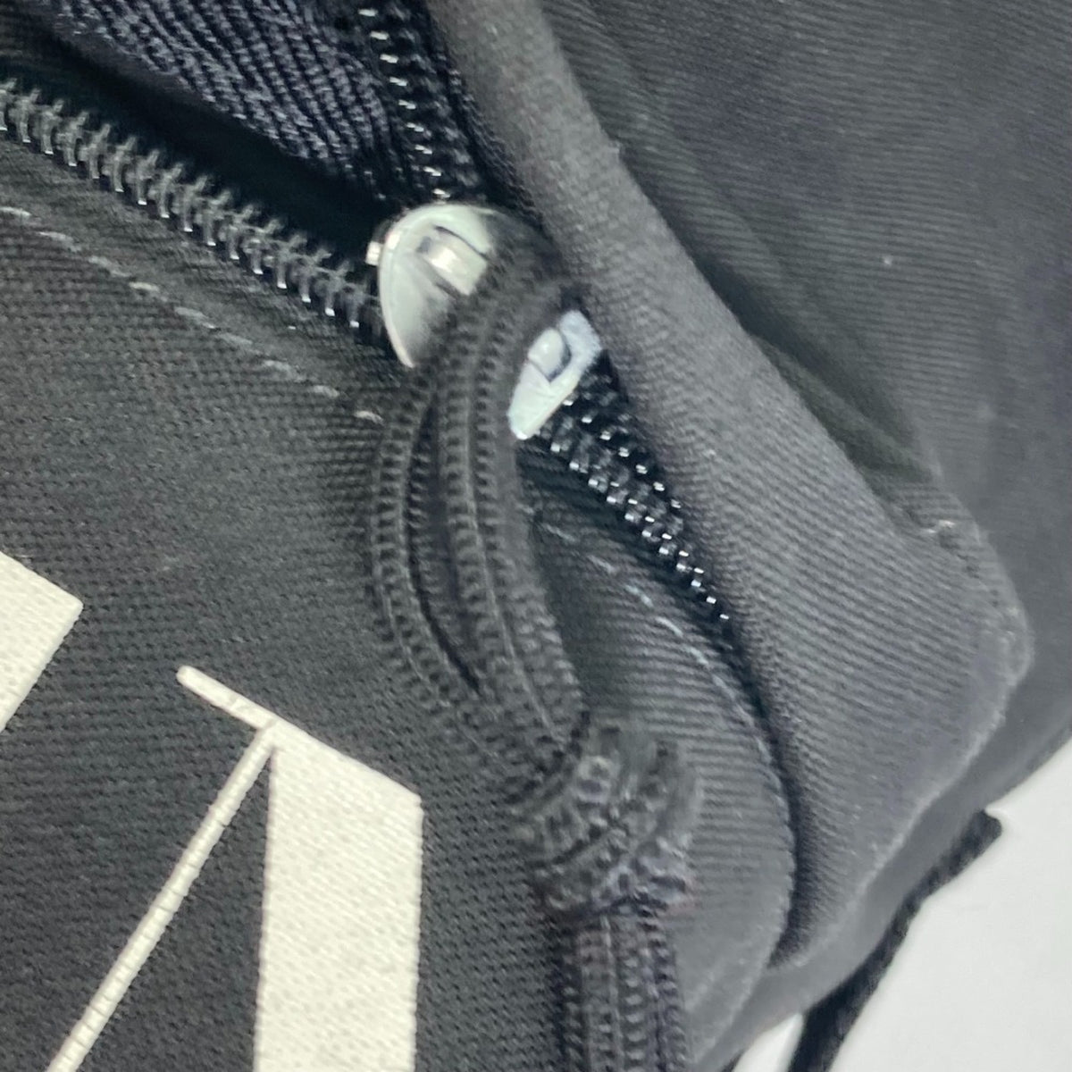 Valentino Black Cloth Backpack (Pre-Owned)
