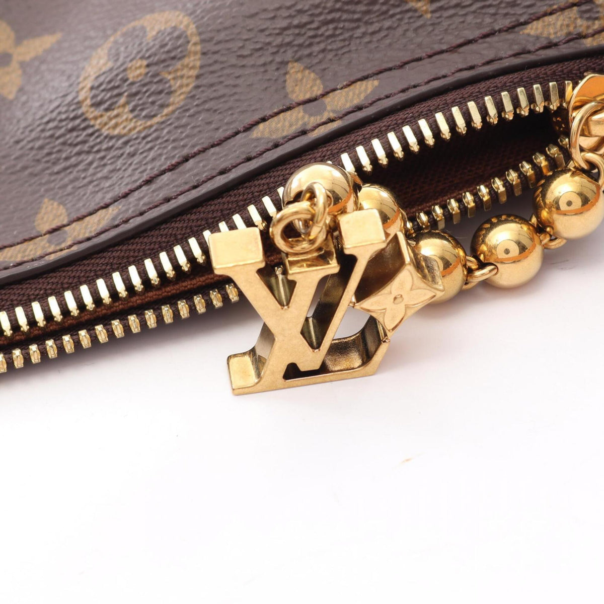 Louis Vuitton Brown Monogram Monogram Leather Handbag Shoulder Bag (Pre-Owned)