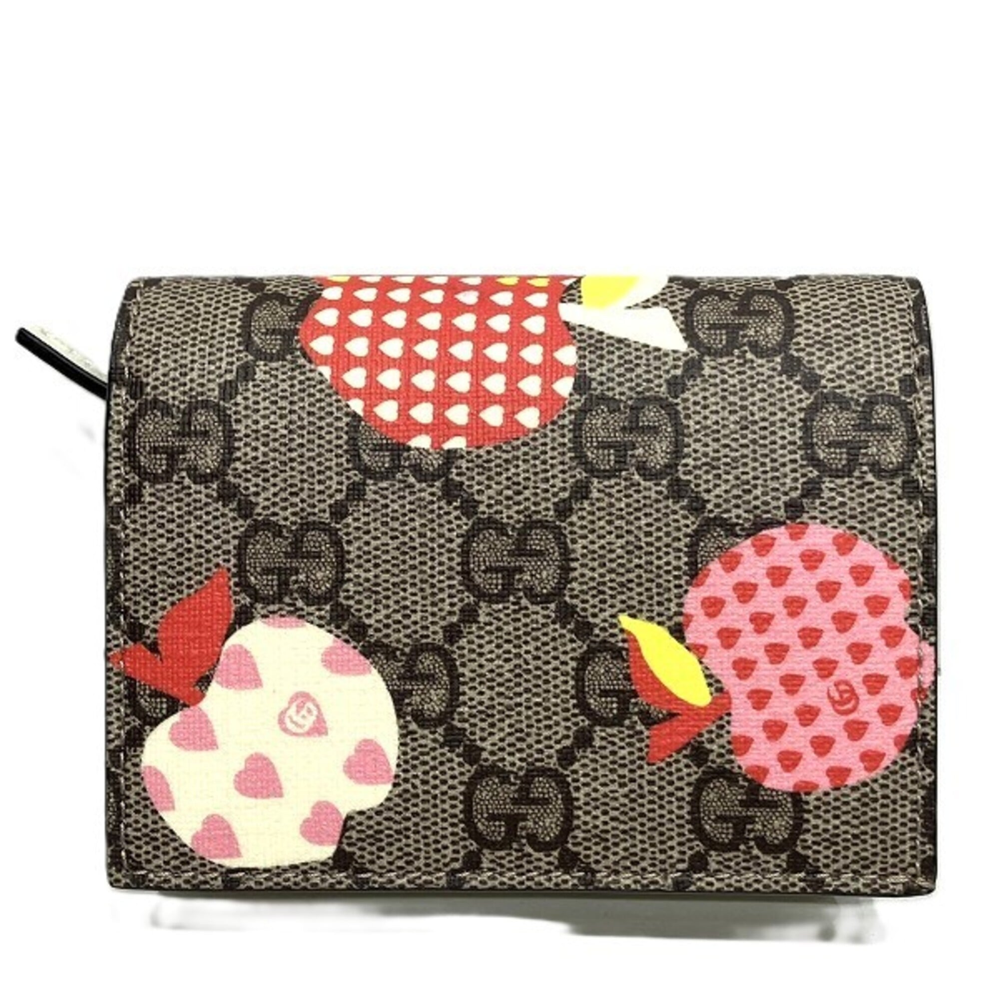 Gucci Brown Gg Supreme Coin Purse/Coin Case (Pre-Owned)