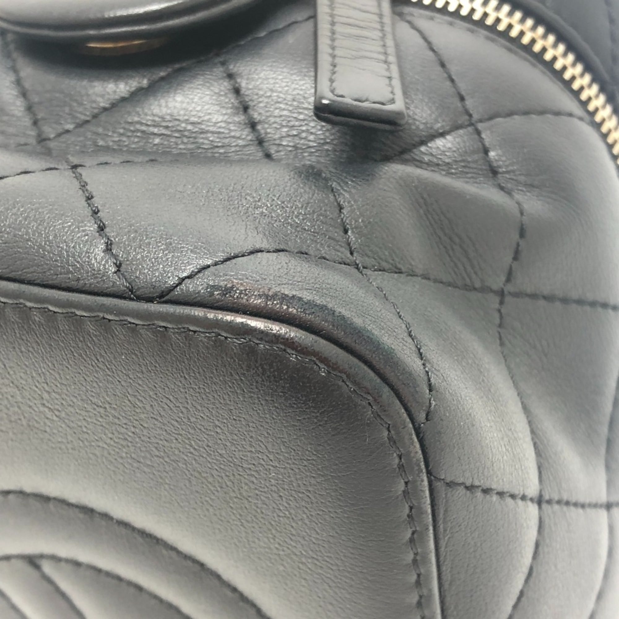 Chanel Black Shoulder Bag Vanity Bag (Pre-Owned)
