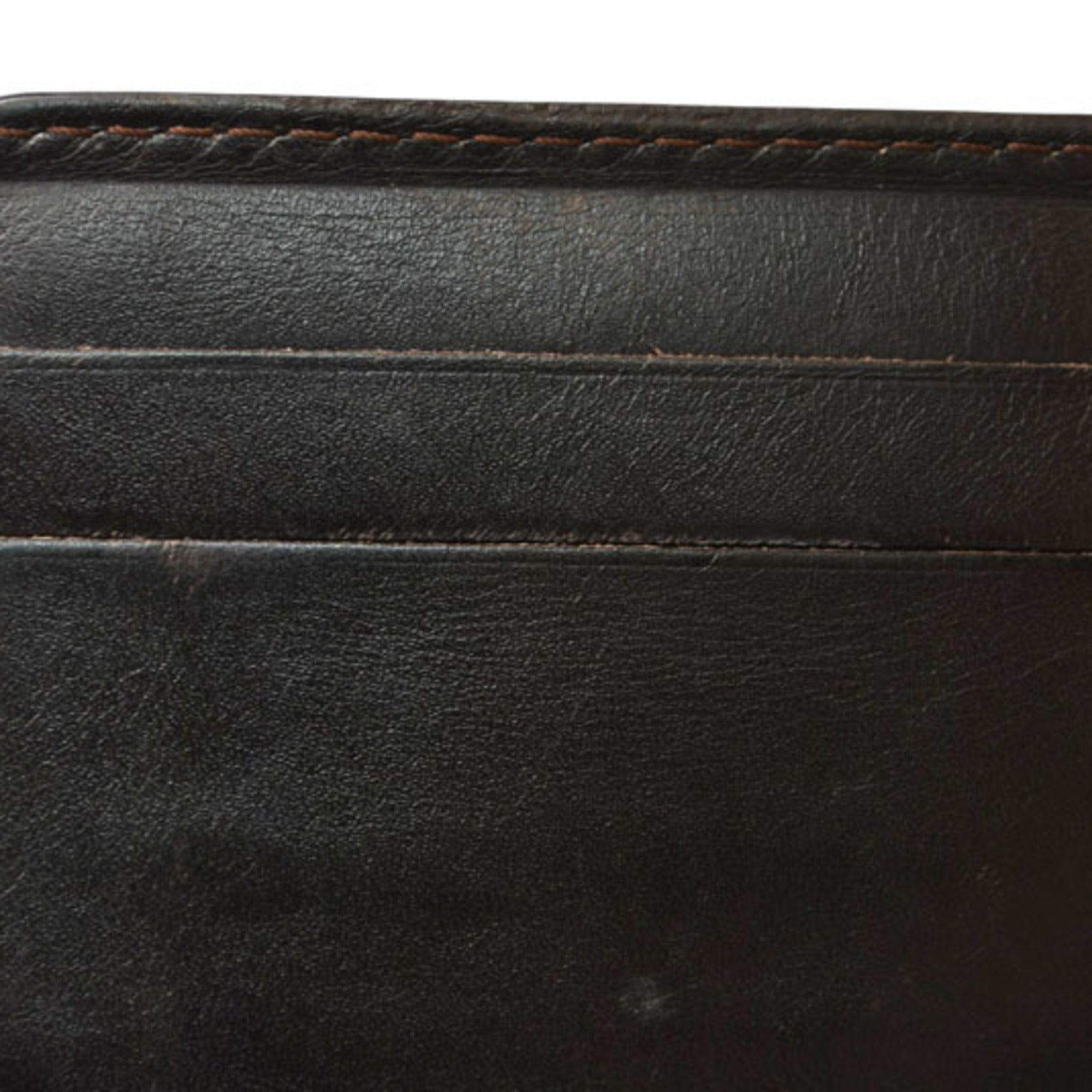 Louis Vuitton Utah Coffee Utah Leather Money Clip (Pre-Owned)
