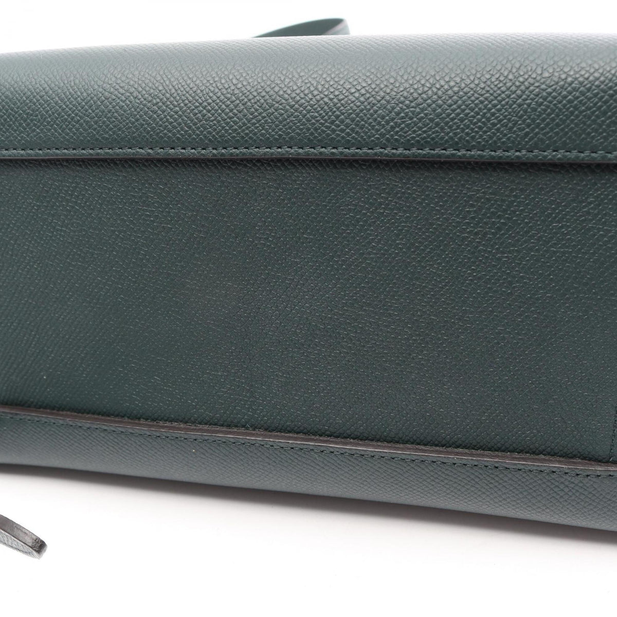 Celine Green Leather Handbag (Pre-Owned)