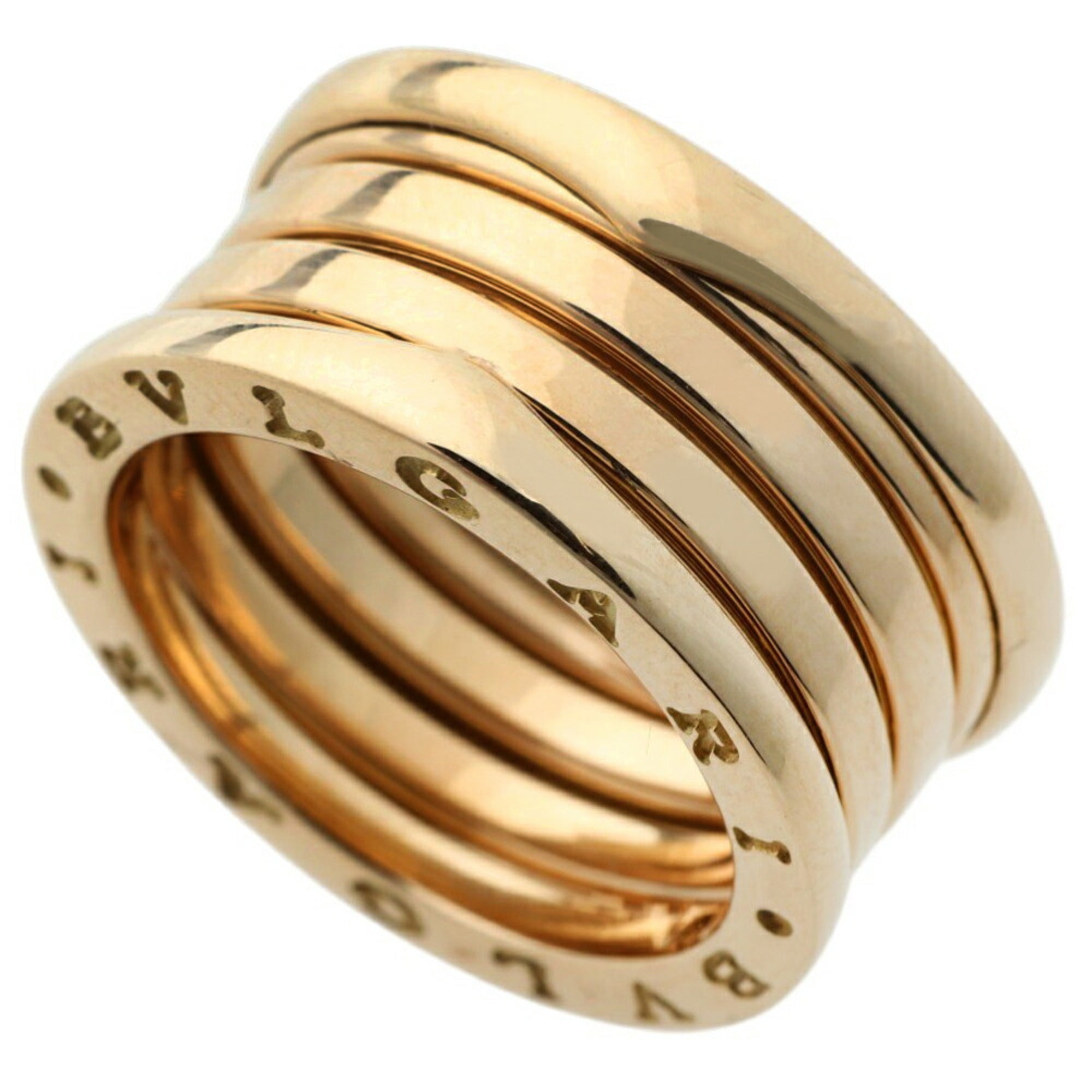 Bvlgari Yellow Gold Yellow Gold (18K) Band Ring (Pre-Owned)