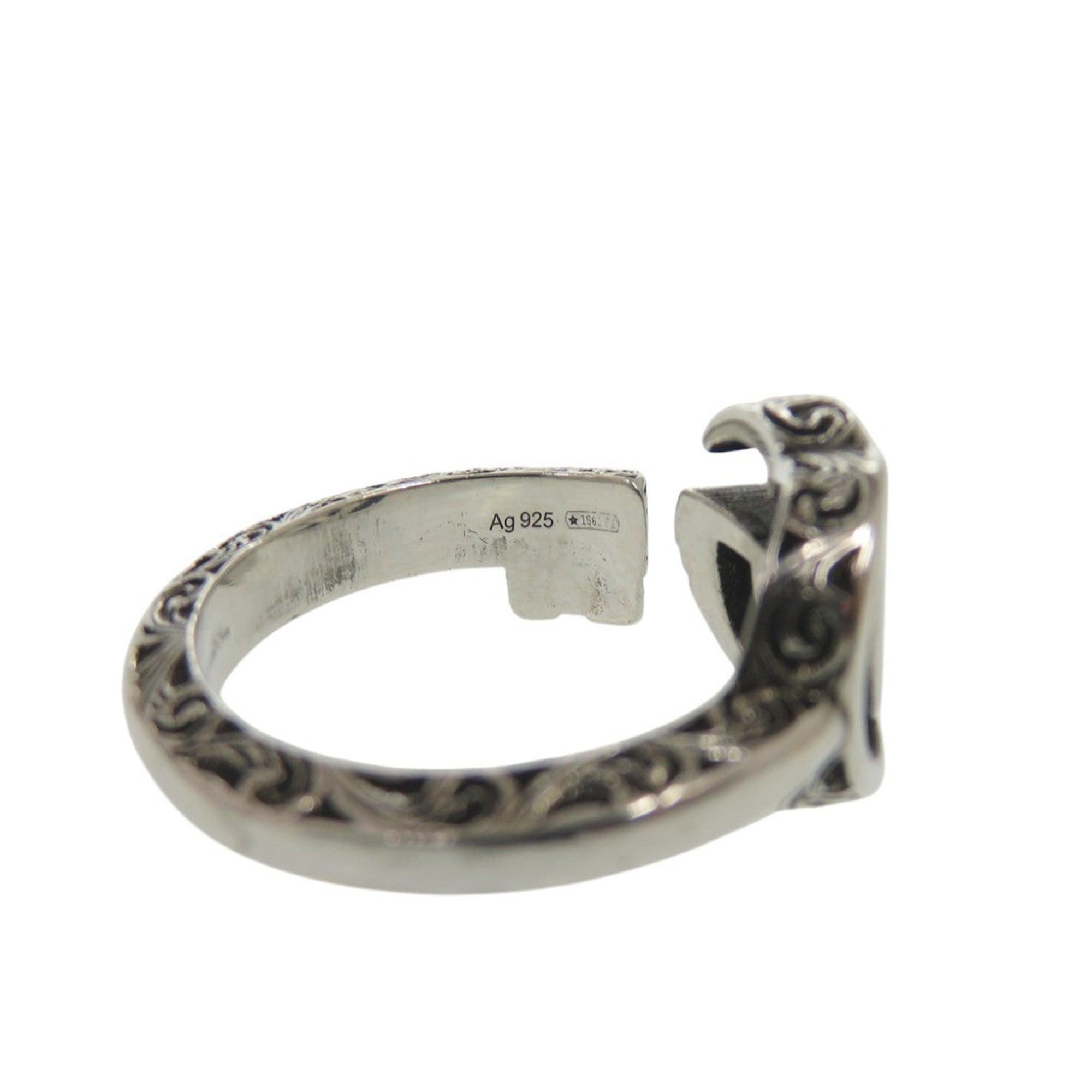Gucci Silver Silver 925 Band Ring (Pre-Owned)