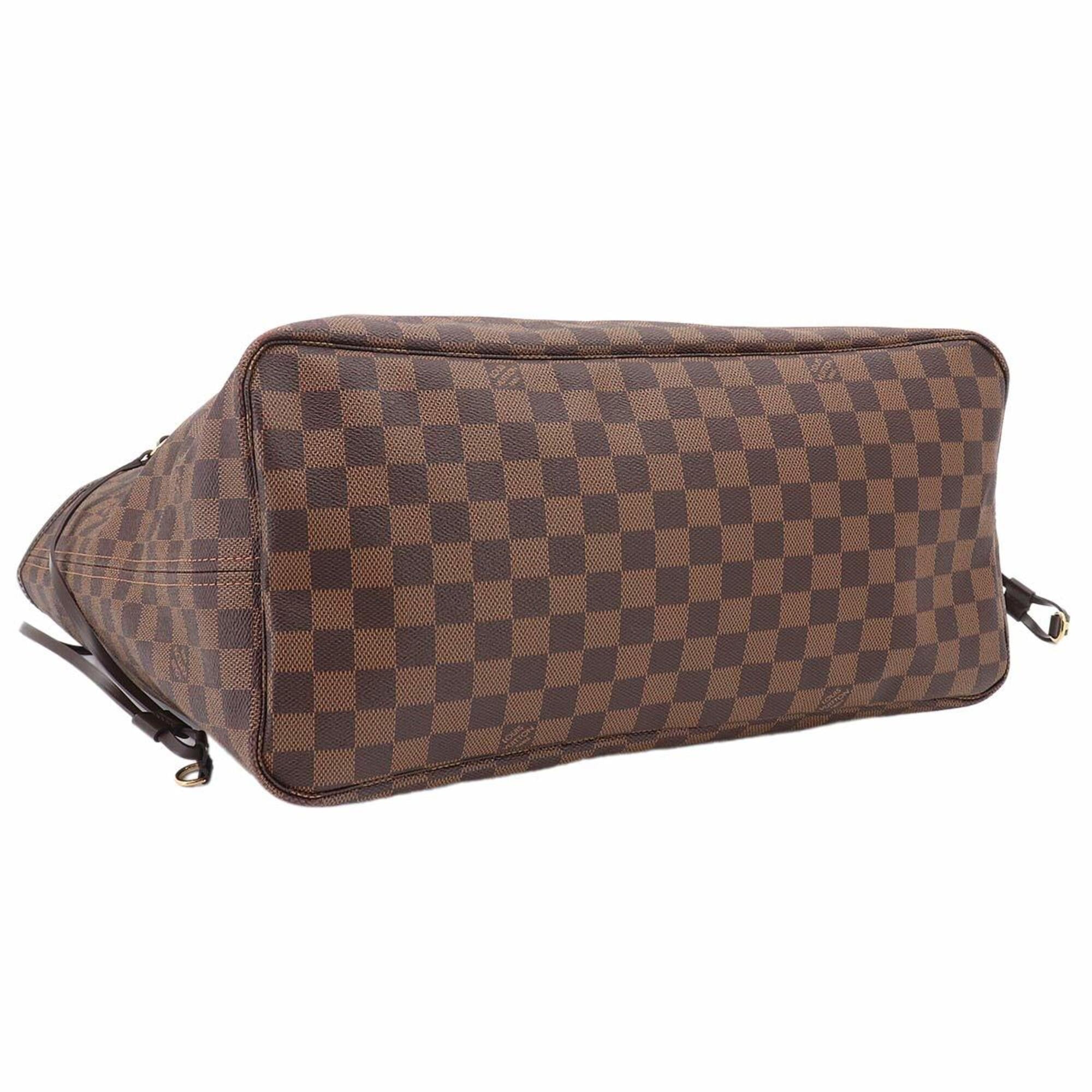 Louis Vuitton Cerise Damier Canvas Ebene Faux Leather Handbag Tote Bag (Pre-Owned)