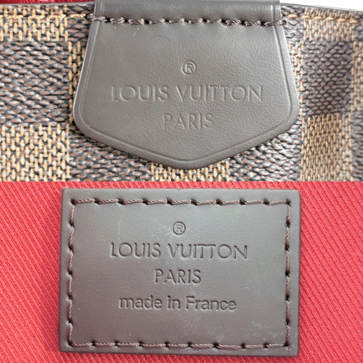 Louis Vuitton Damier Brown Ebene Handbag (Pre-Owned)
