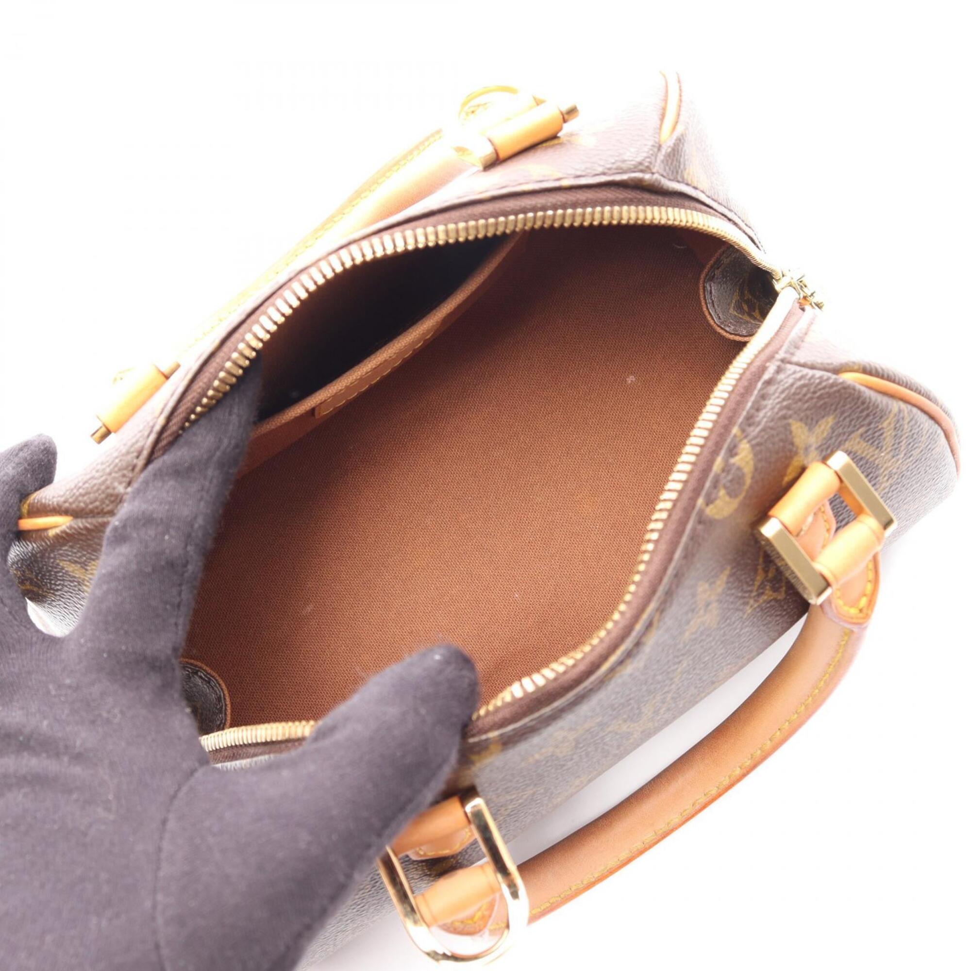 Louis Vuitton Monogram Brown Monogram Leather Handbag (Pre-Owned)