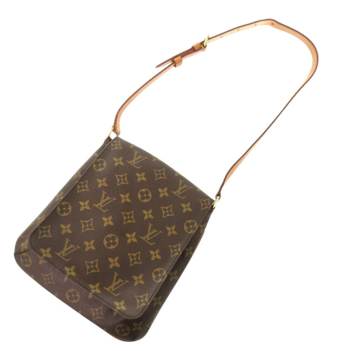 Louis Vuitton Brown Monogram Shoulder Bag (Pre-Owned)