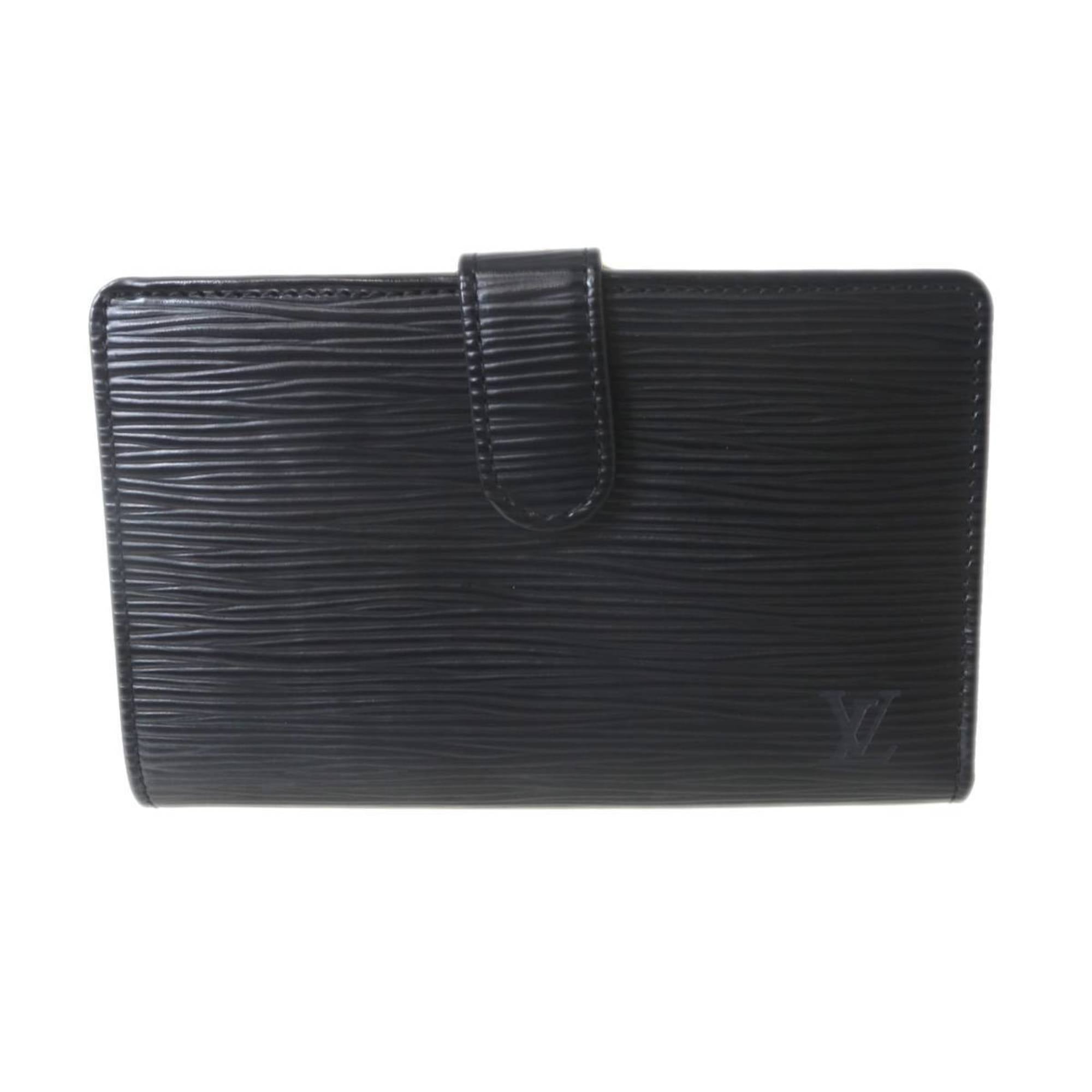 Louis Vuitton Noir Wallet (Bi-Fold) (Pre-Owned)