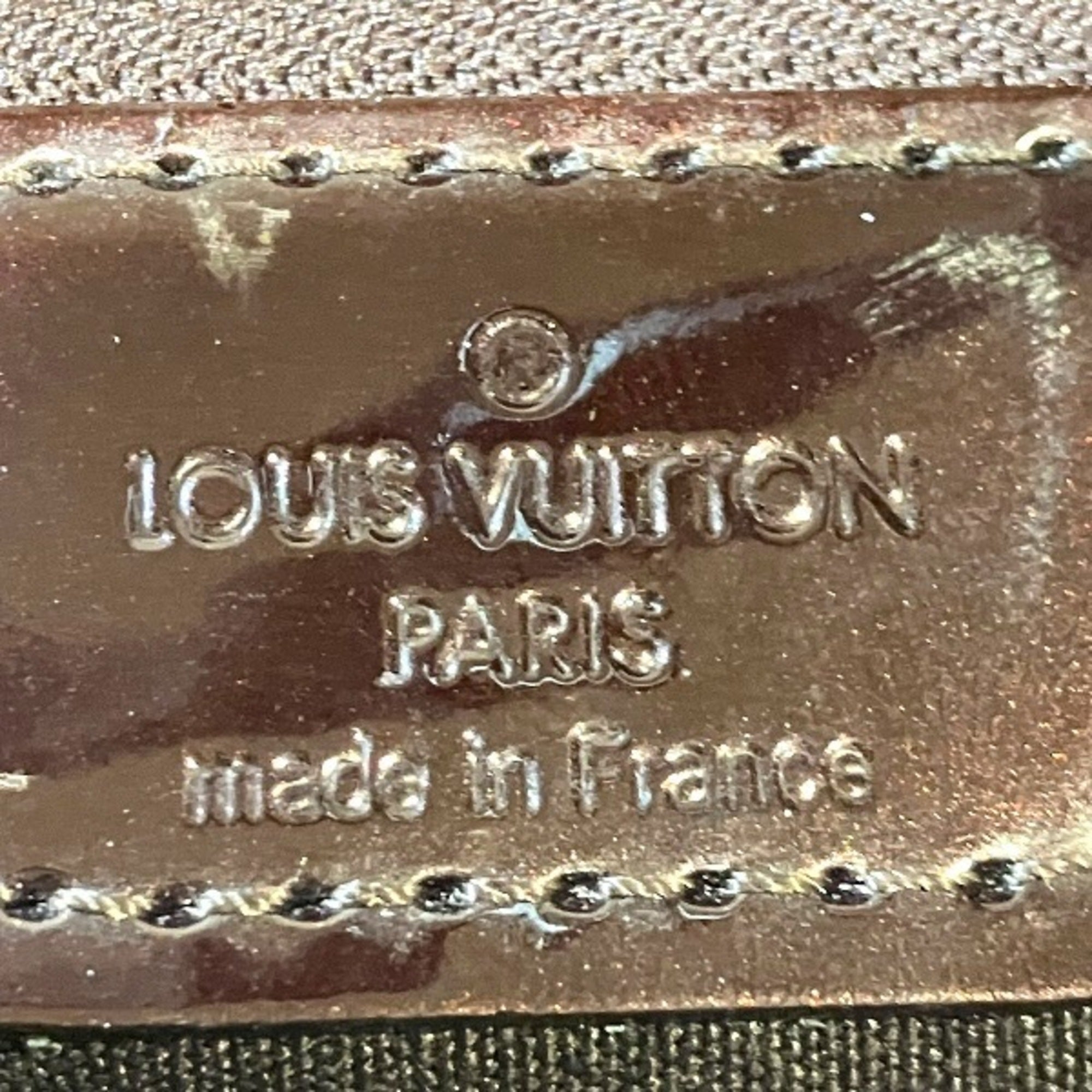 Louis Vuitton Amarante Leather Handbag (Pre-Owned)