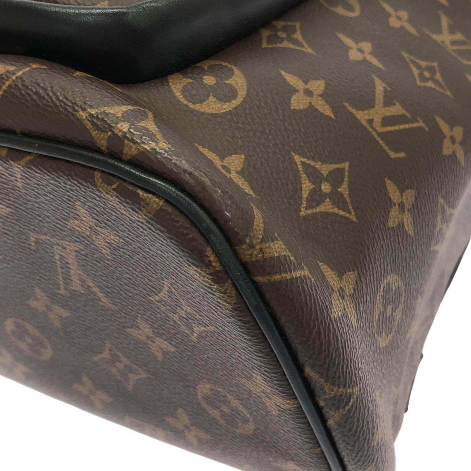 Louis Vuitton Marron Coated Canvas Backpack (Pre-Owned)