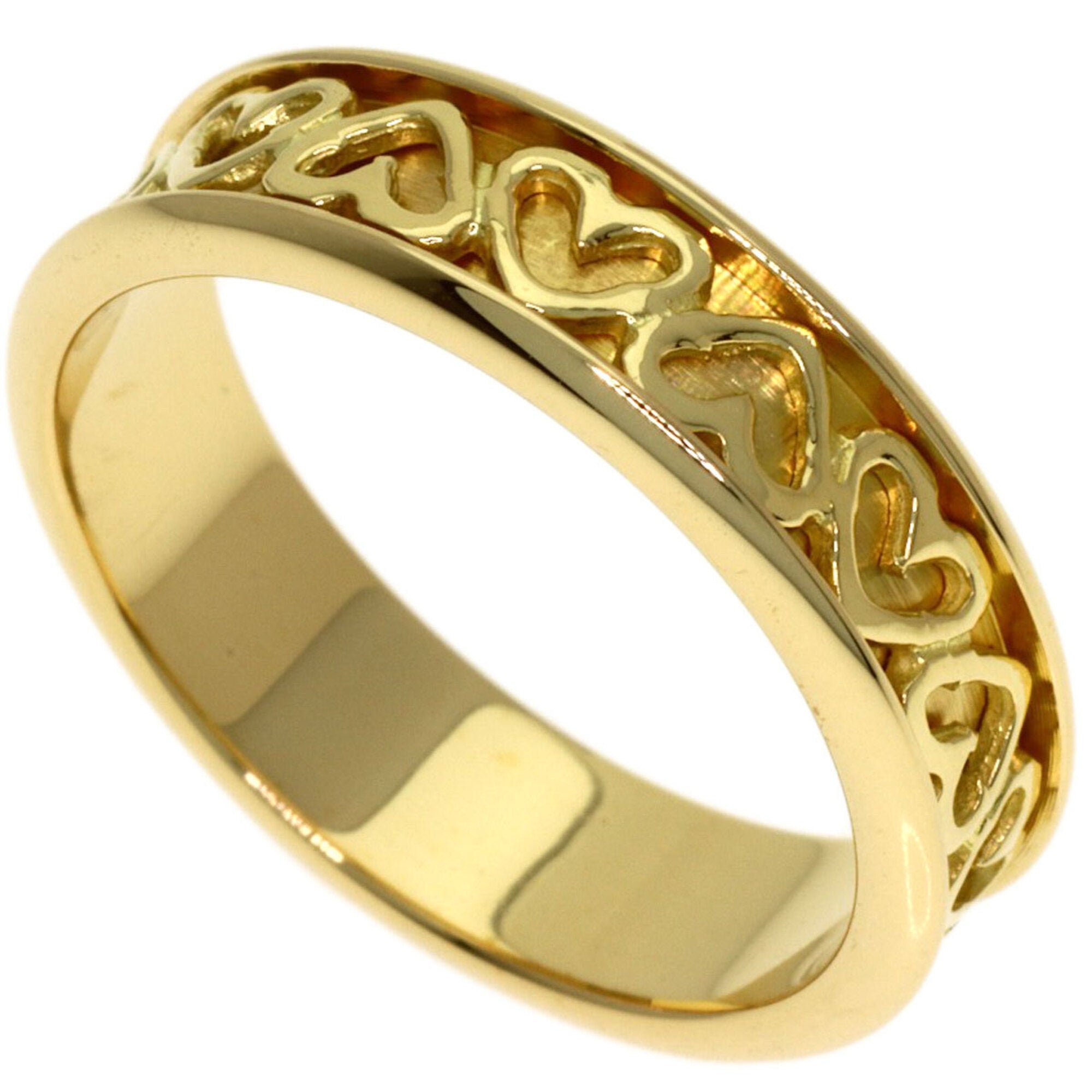 Tiffany Heart Yellow Gold (18K) Band Ring (Pre-Owned)