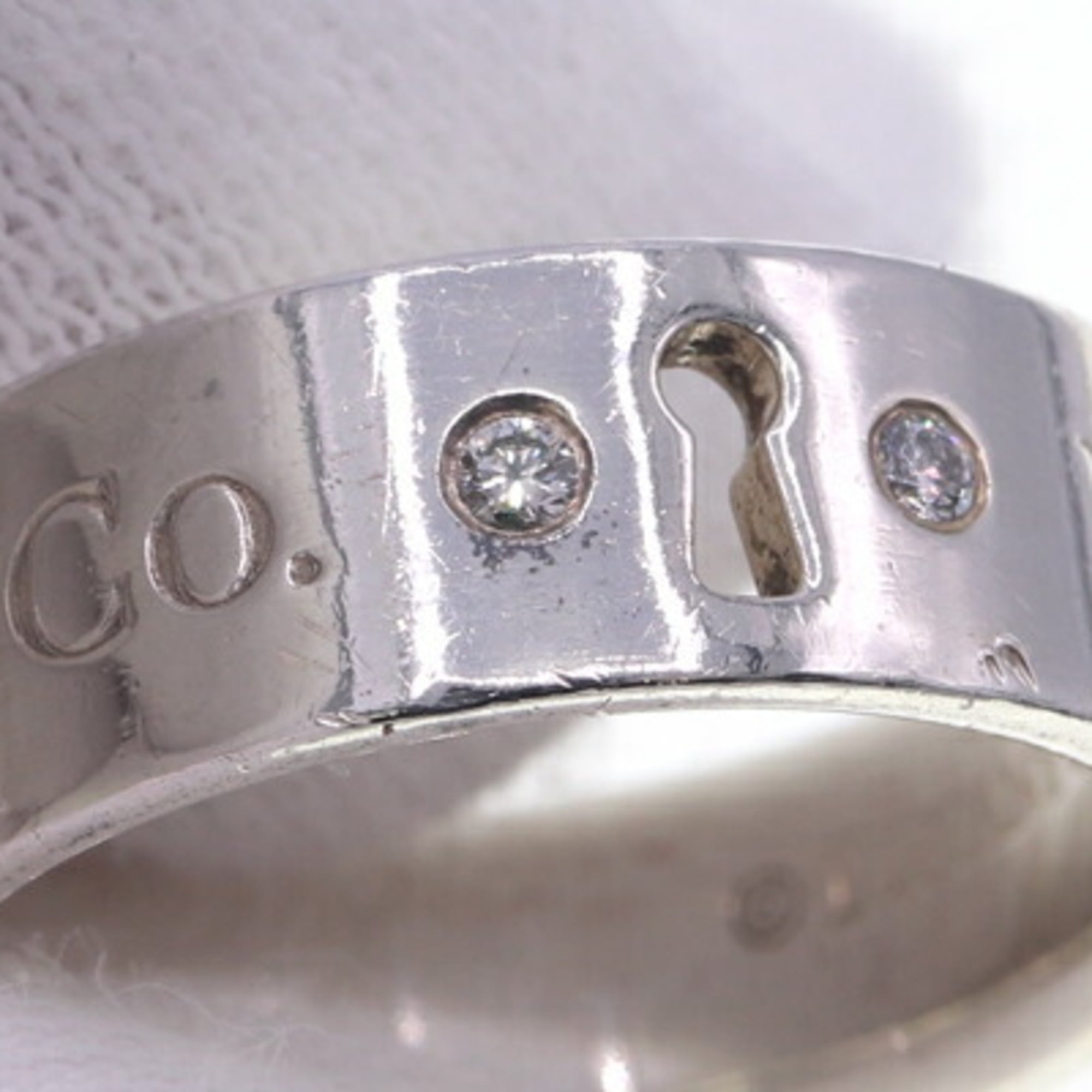 Tiffany Sterling Silver 925 Band Ring (Pre-Owned)
