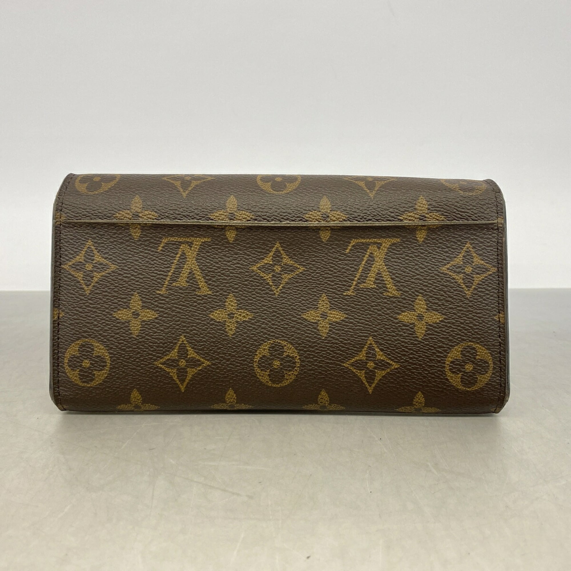 Louis Vuitton Brown Long Wallet (Bi-Fold) (Pre-Owned)