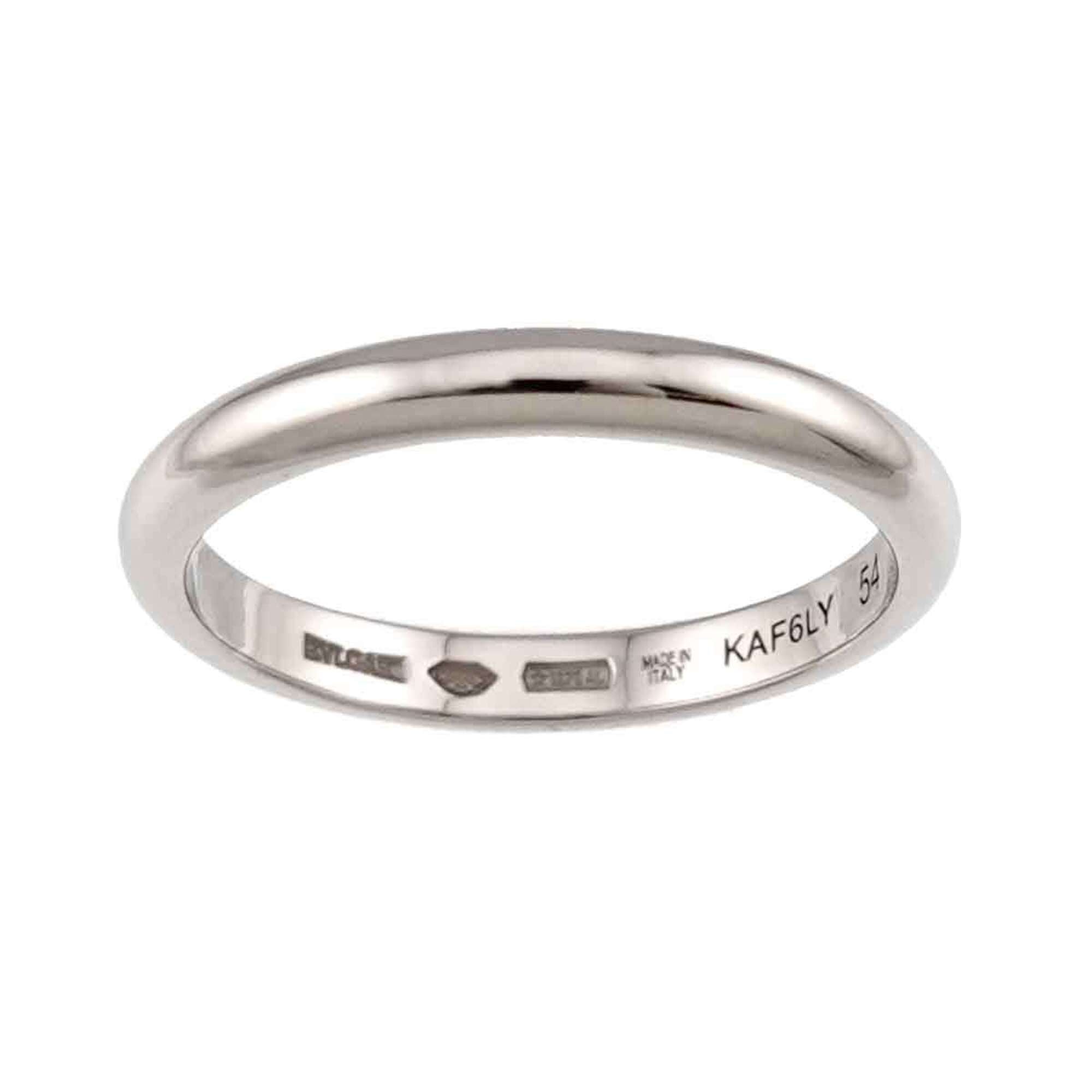Bvlgari Platinum 950 Band Ring (Pre-Owned)