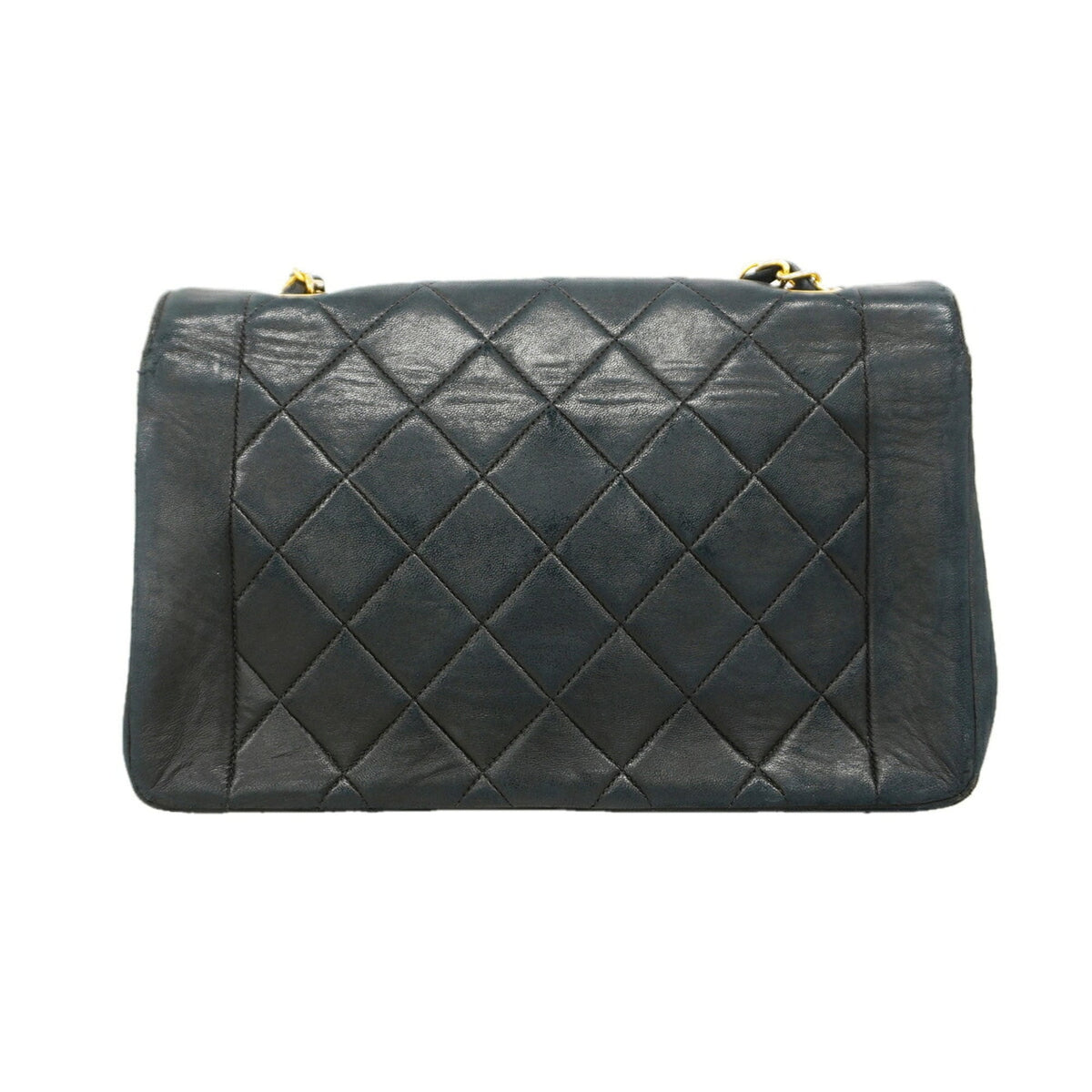 Chanel Black Leather Shoulder Bag (Pre-Owned)
