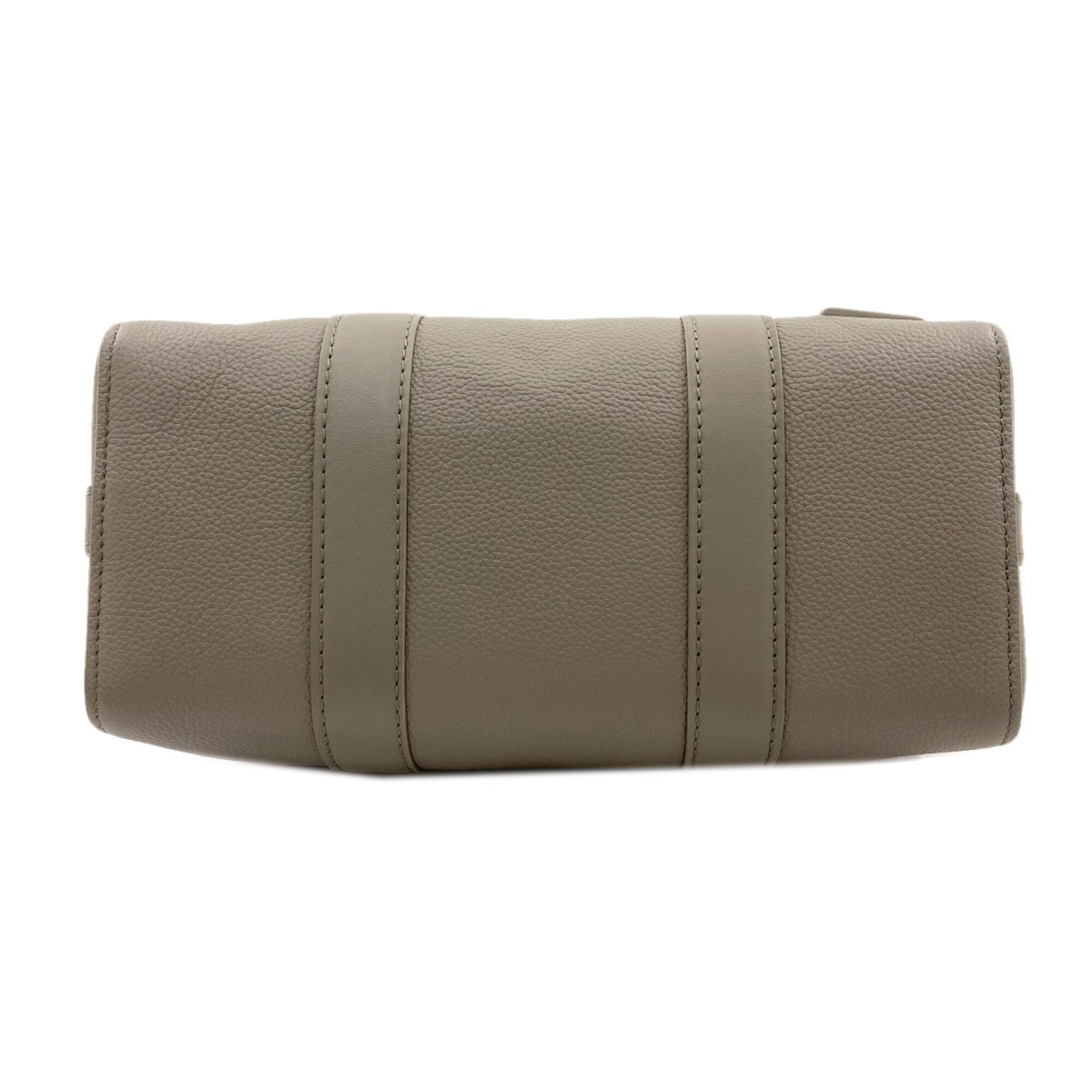 Louis Vuitton Khaki Leather Shoulder Bag (Pre-Owned)