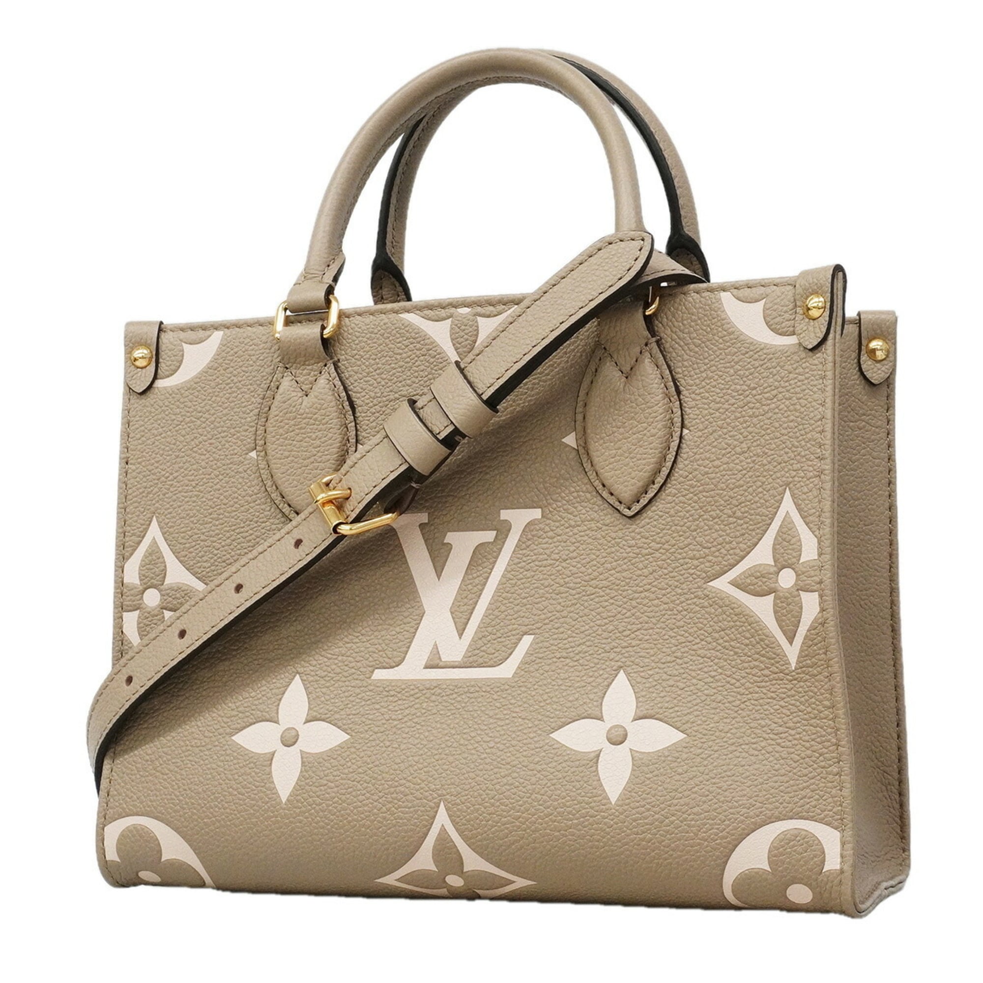 Louis Vuitton Cream Tourterelle Handbag (Pre-Owned)