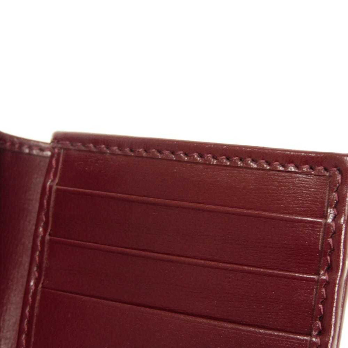 Gucci Bordeaux Red Color Gg Supreme Wallet (Bi-Fold) (Pre-Owned)